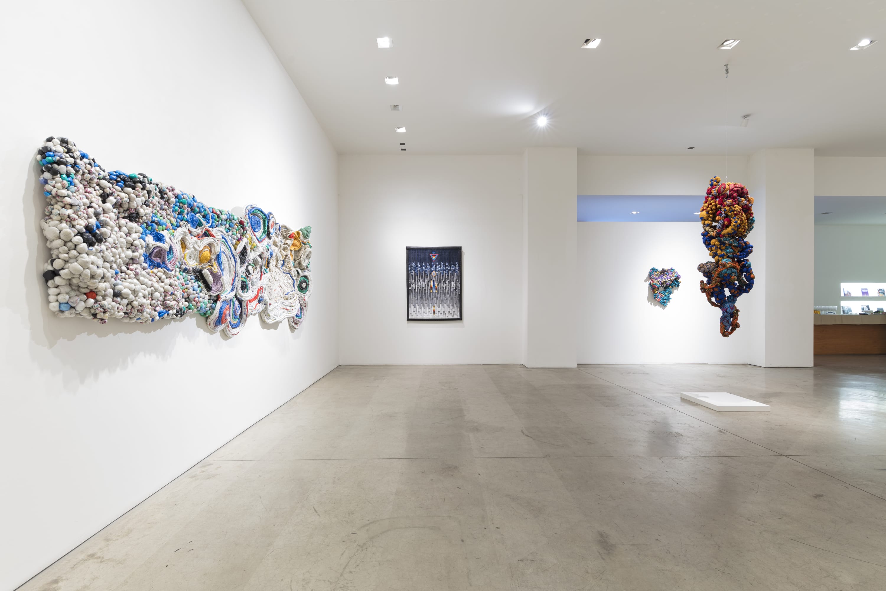 Unusual materials and forms for a new aestehtic Installation view at Primo Marella Gallery, Milano