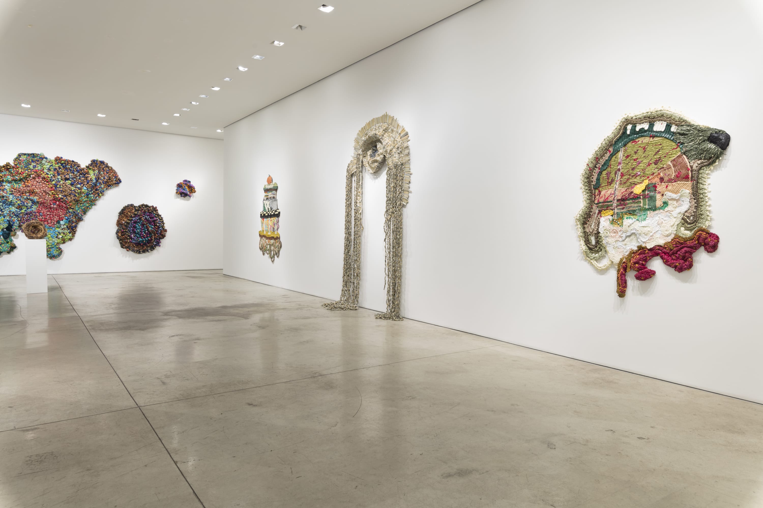 Unusual materials and forms for a new aestehtic Installation view at Primo Marella Gallery, Milano