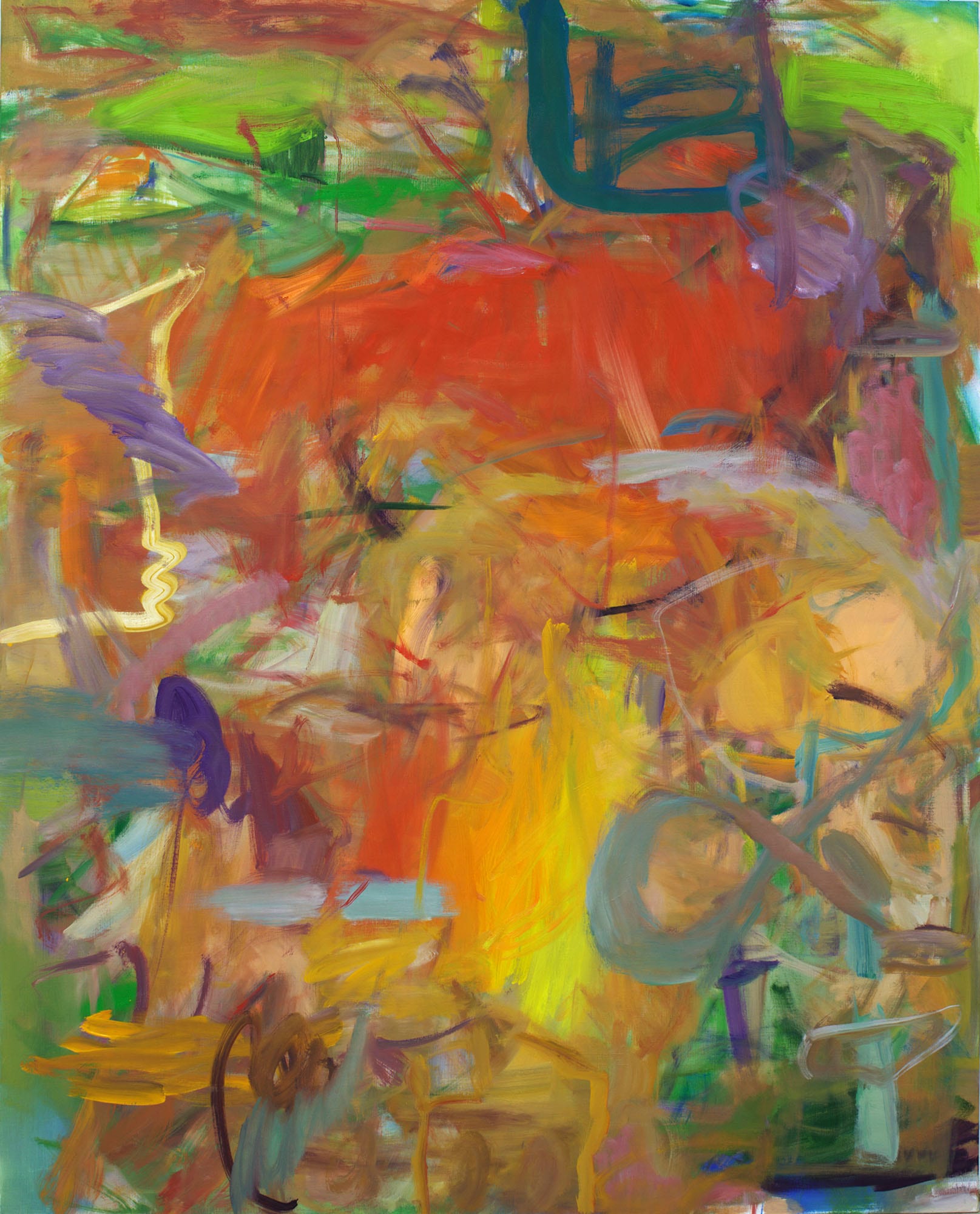 I love you alone and break up alone, 2024, oil on linen, 162.2 X 130.3cm