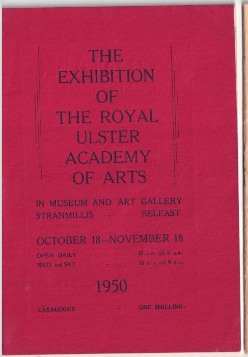 ULSTER ACADEMY OF ARTS 1930-1950