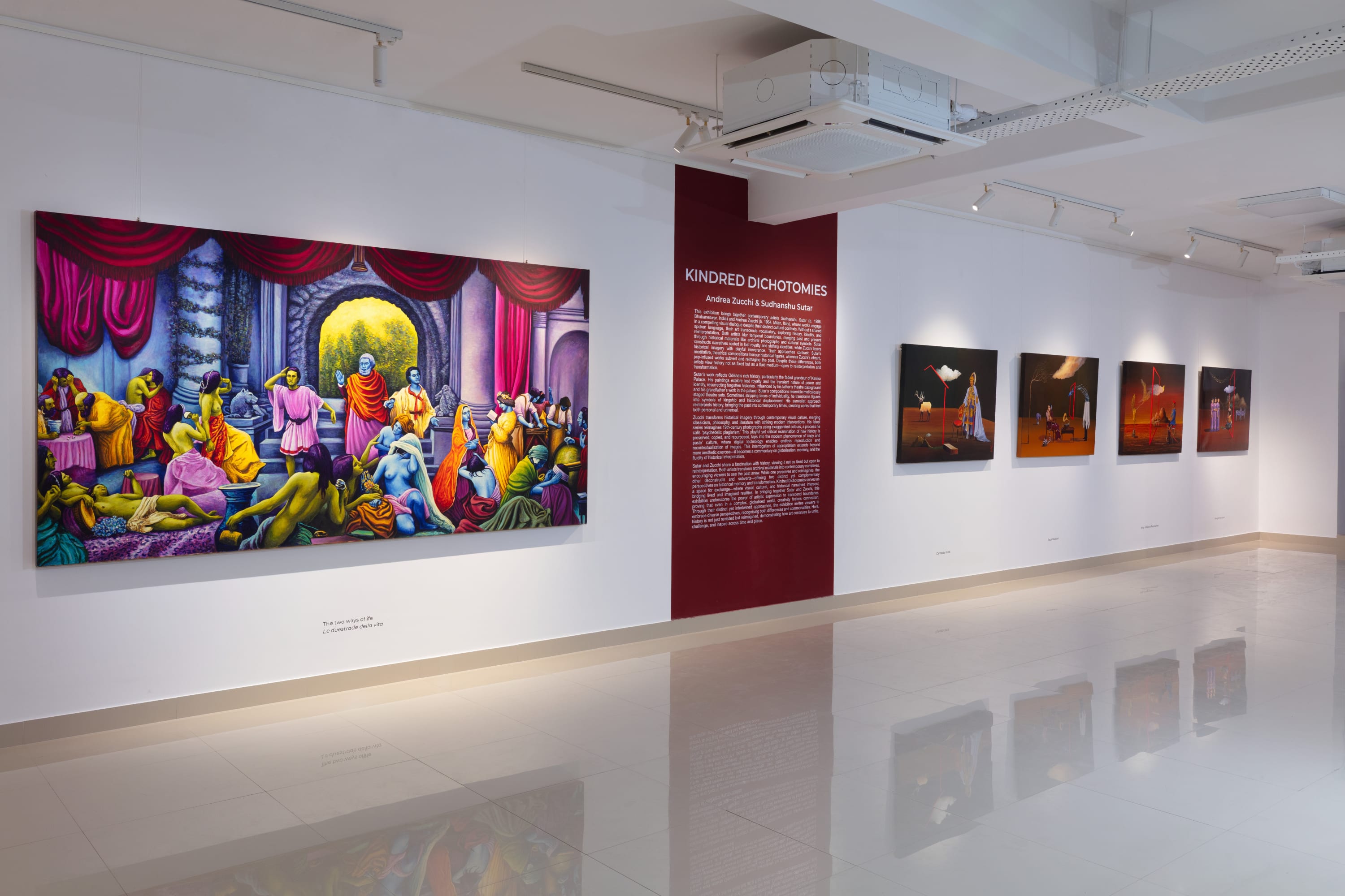 At first, Sudhanshu Sutar (b. 1988, Bhubaneshwar, India) and Andrea Zucchi (b. 1964, Milan, Italy) might seem like an unlikely...