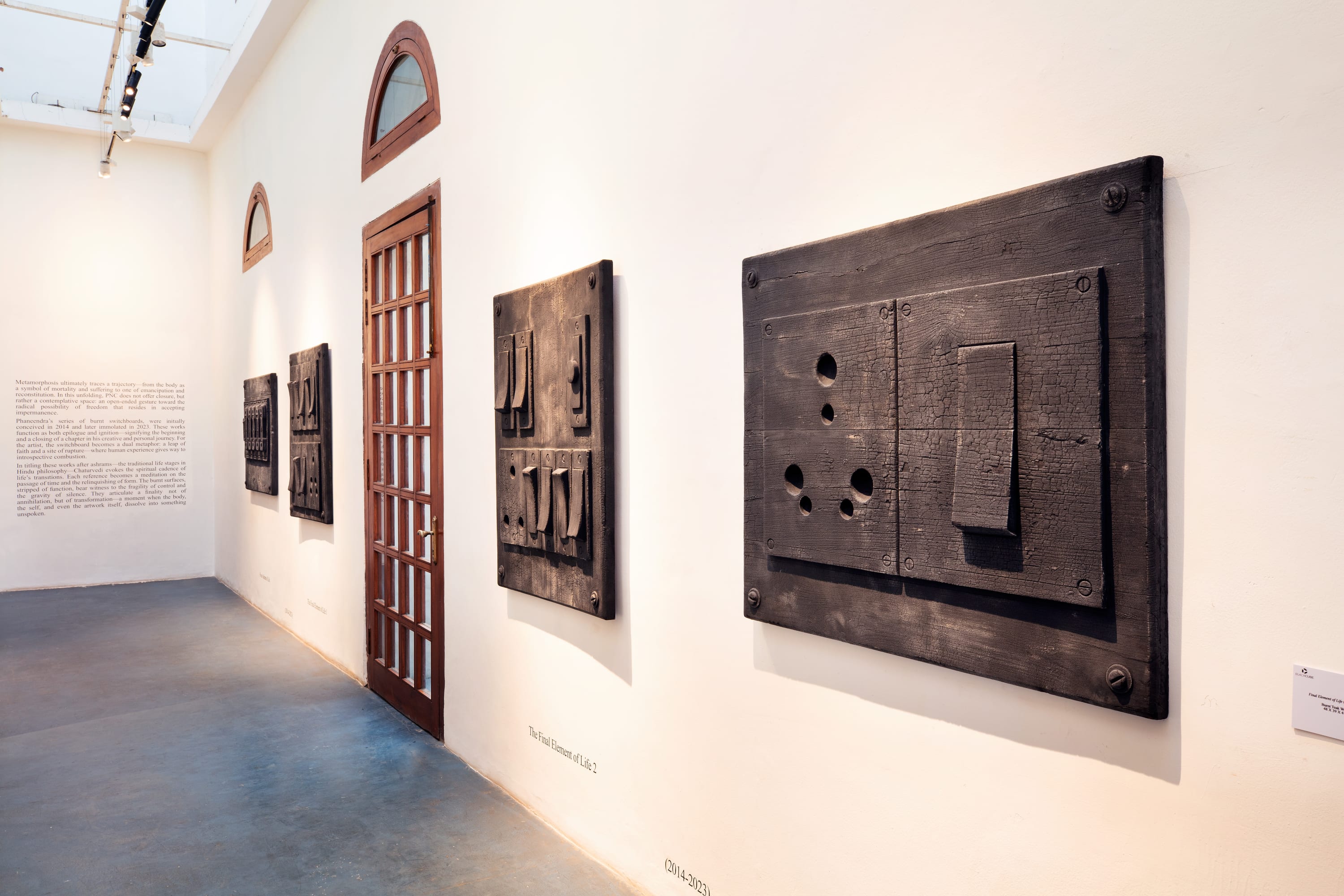 Phaneendra’s meticulous craftsmanship allows his subjects to oscillate between dream and dystopia, embedding them within a space that is neither...