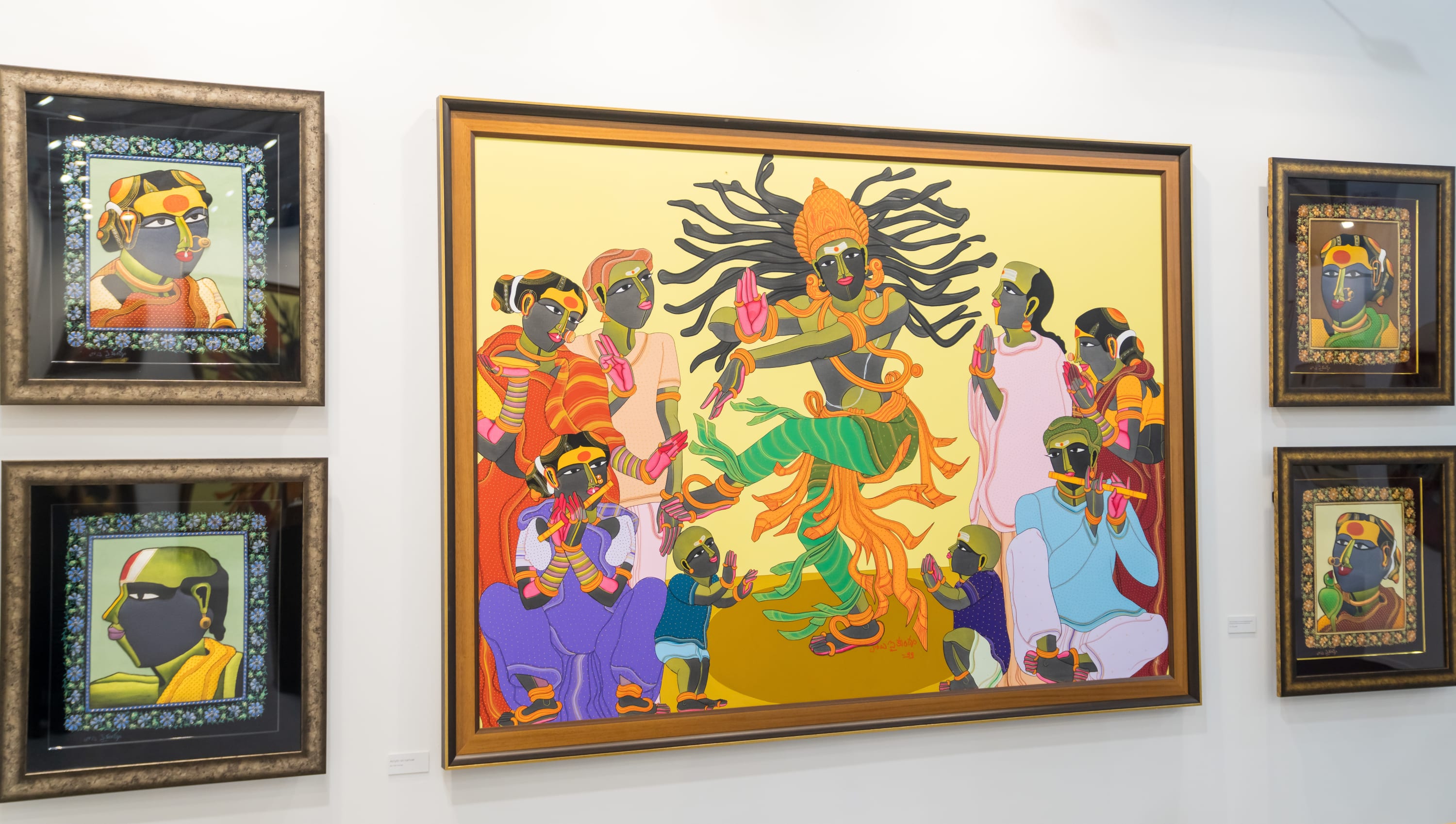 Black Cube Gallery showcases Thota Vaikuntam’s vibrant interpretations of Shiva Nataraja at Art Mumbai 2024, featuring paintings, sculptures, and a...