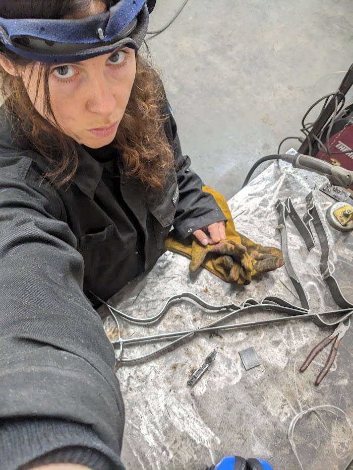 KG: Your materials often feel deliberately awkward or unrefined. How do you think about imperfection in your process? HC: I...