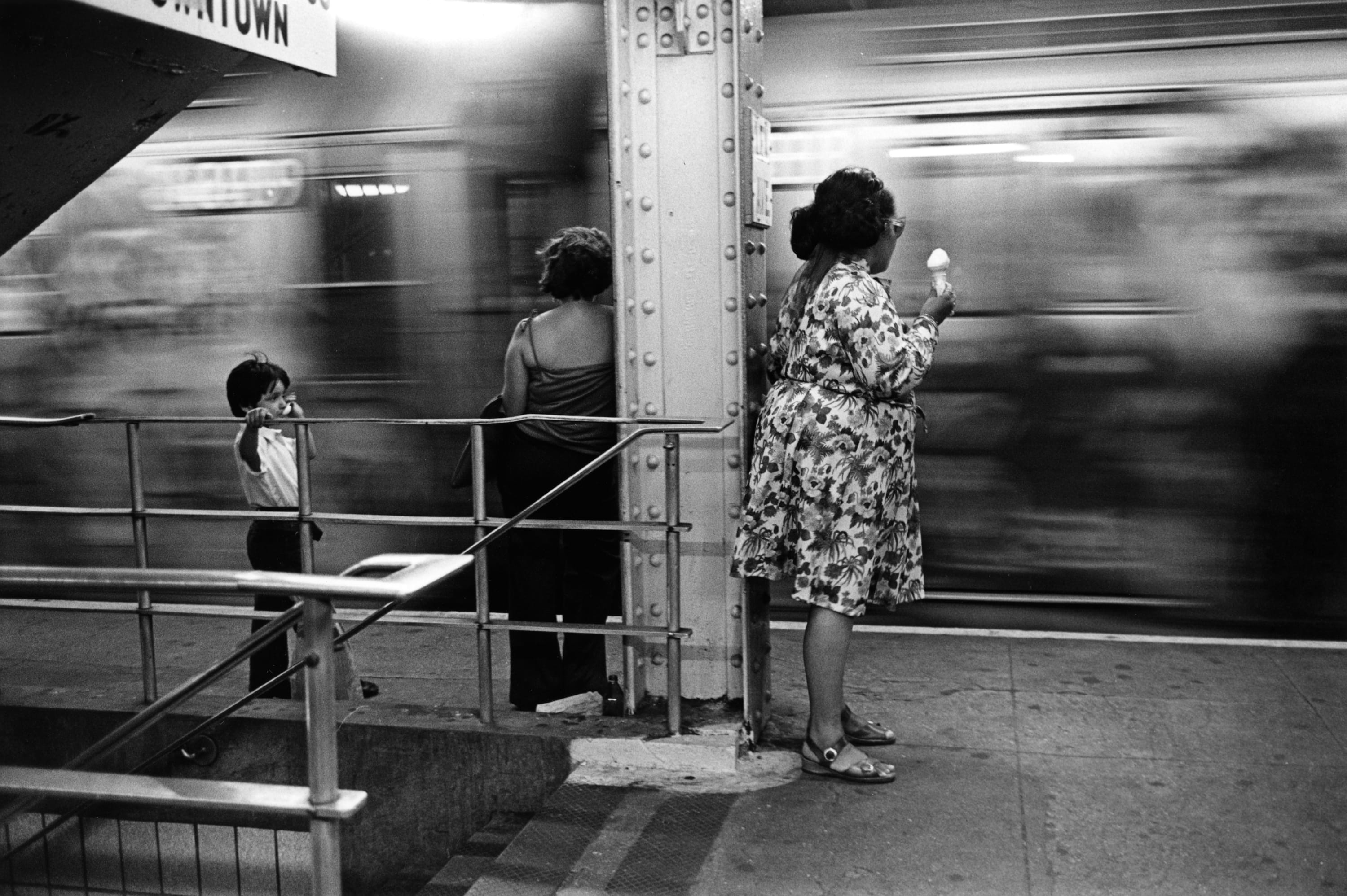 I photographed ‘The Passengers’ in the 1970s on New York City subway. I took out a student loan and bought...