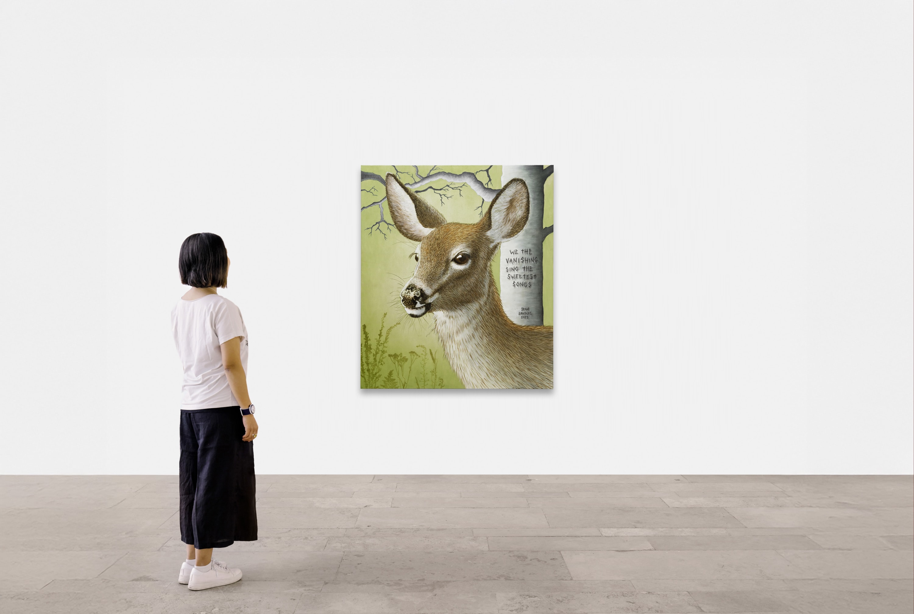 Sean Landers, Vanishing, 2025