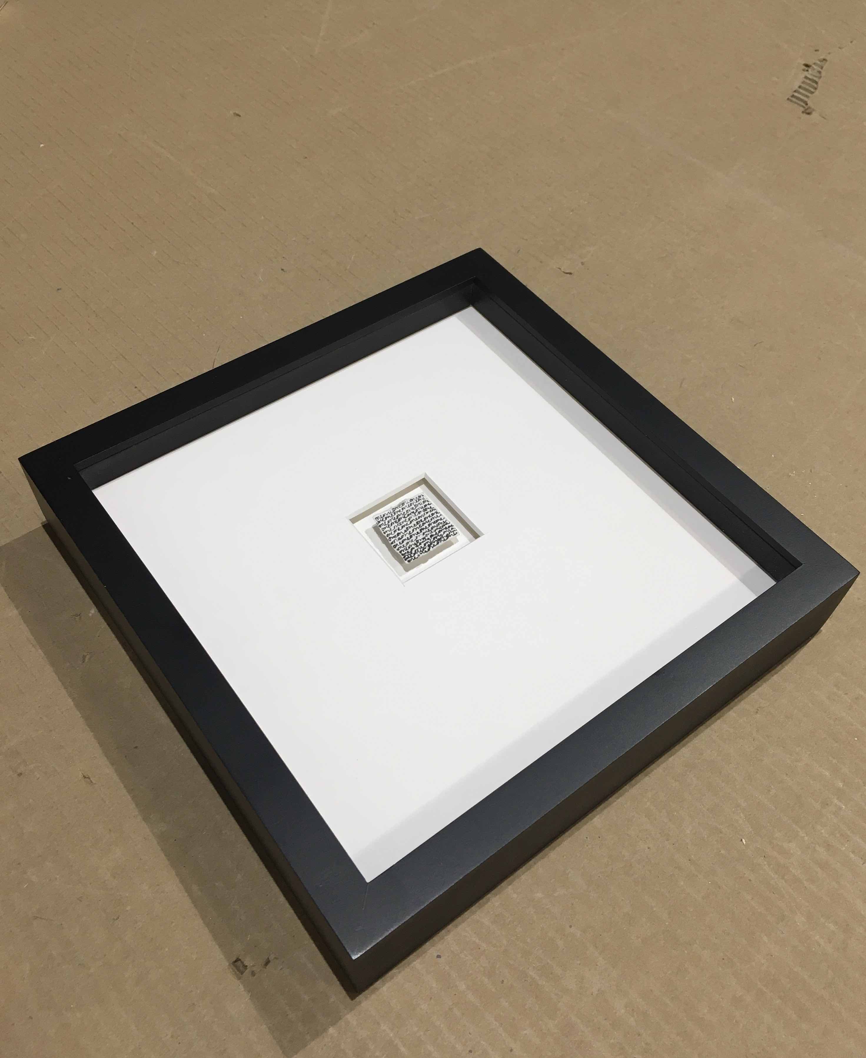 Nhi Vo 1”, 2021 Ink on cotton paper, 9 x 9 x 1.5'