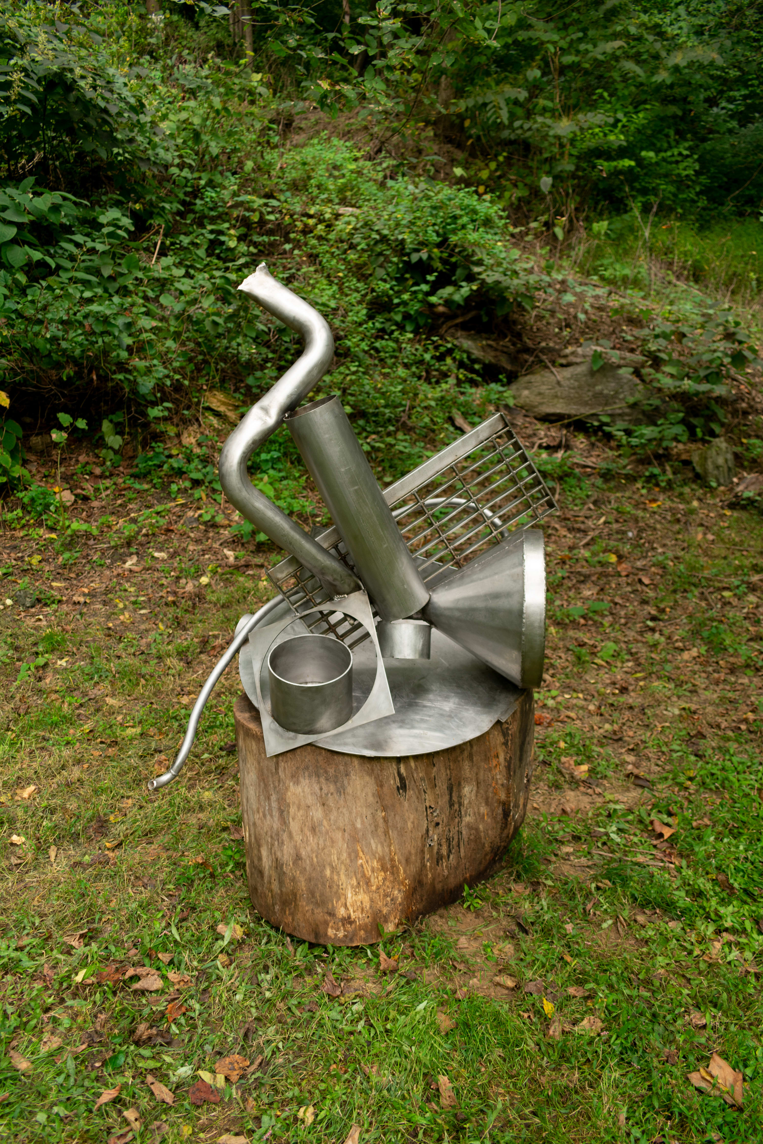 Funnel, 1990 36 x 45 x 36'