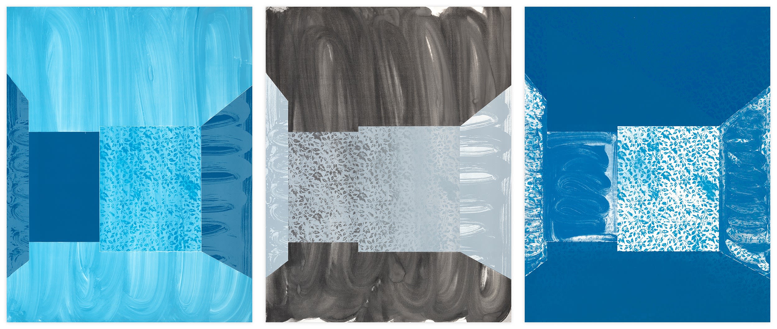 Hurvin Anderson Durham Press The Attic Monoprint Monotype Print