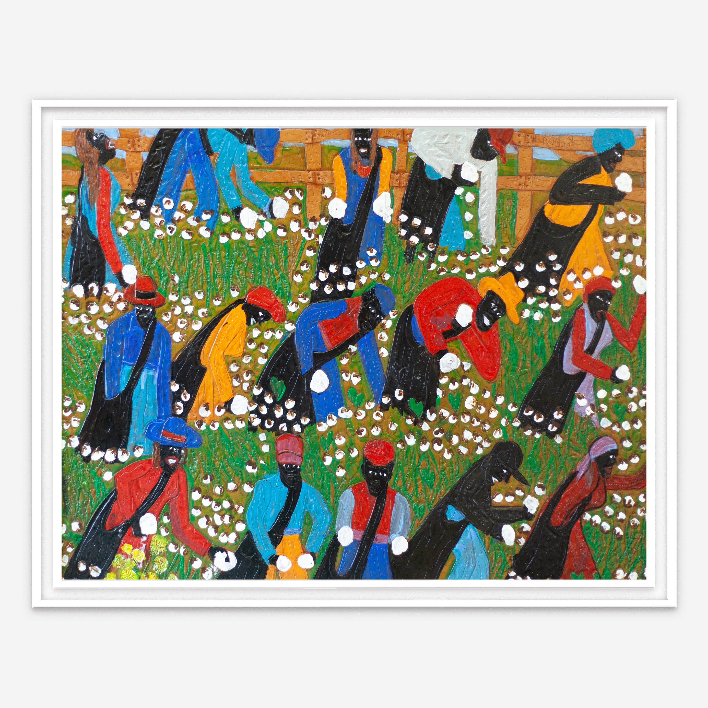 Winfred Rembert, White Gold, 2017