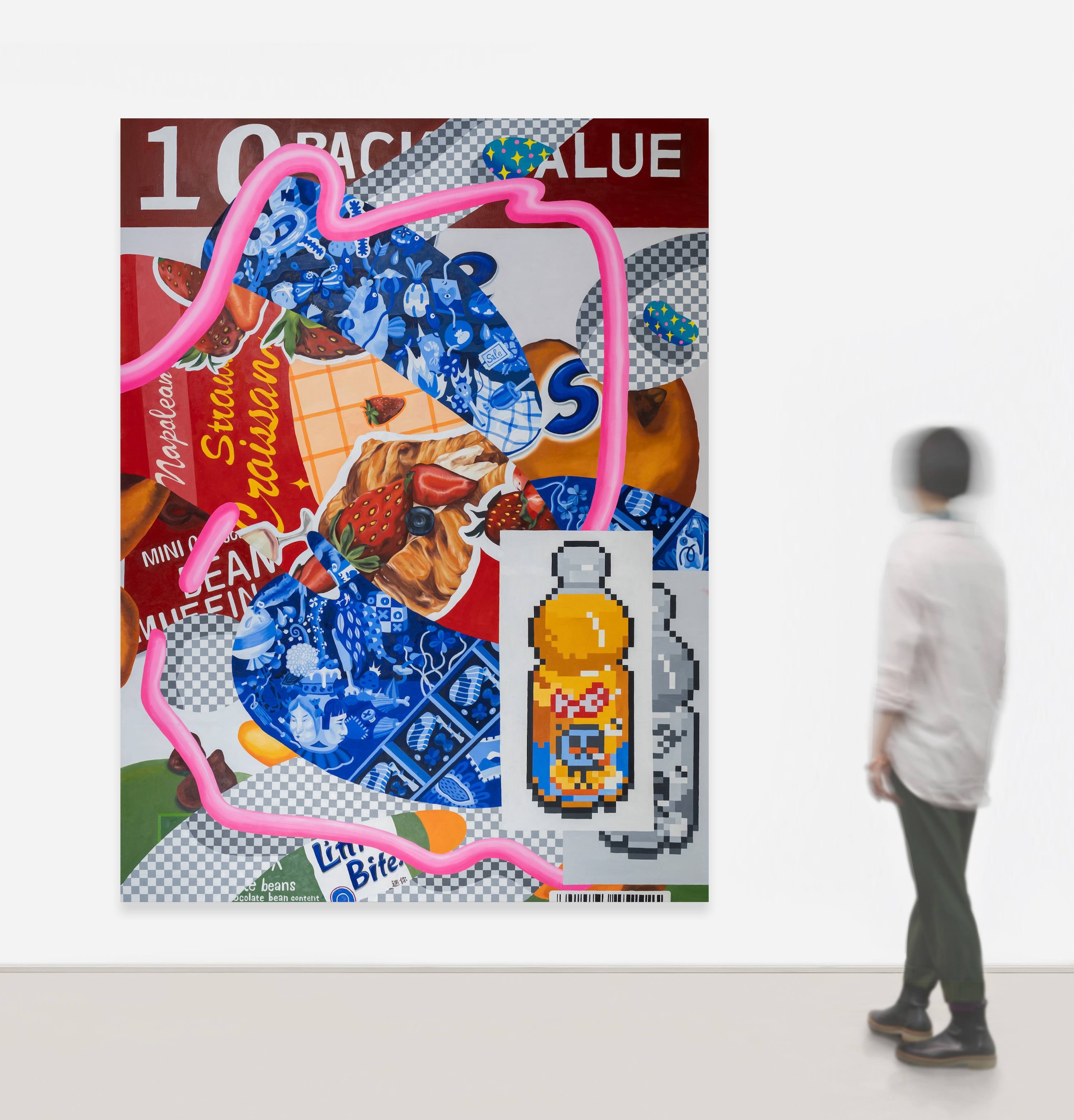 Ziping Wang, Warmth of cobalt, 2023