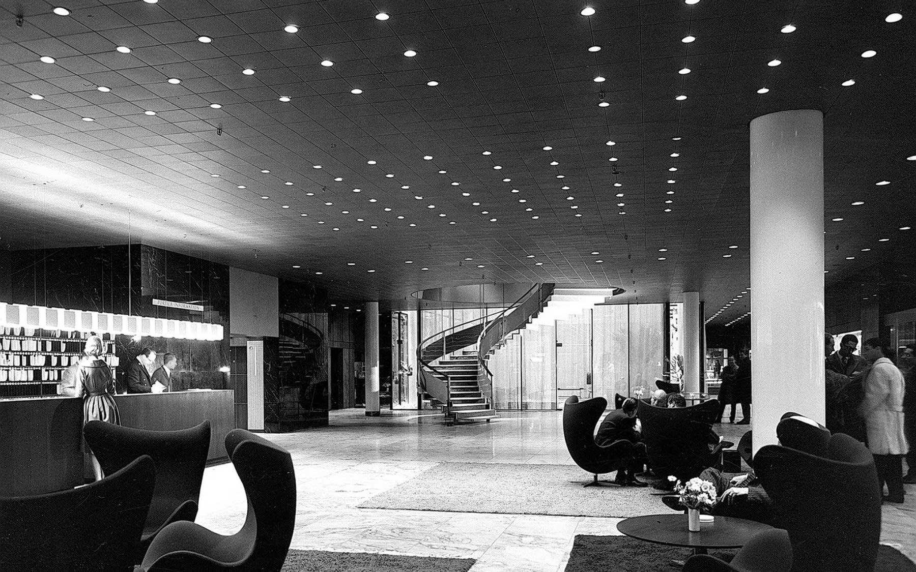 Lobby of the Royal SAS Hotel