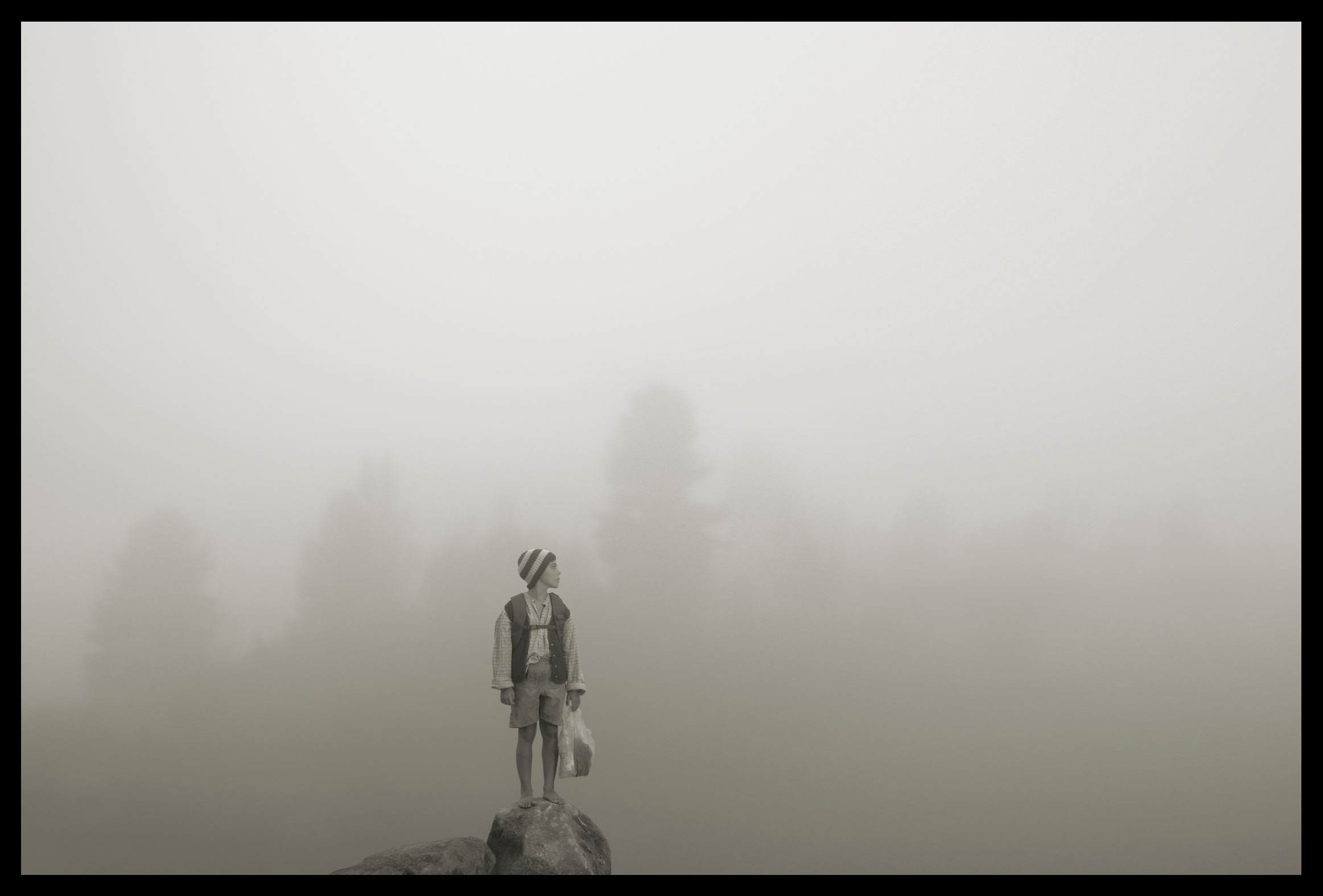 Im Nebel, 2020 Chromogenic print 11 3/4 x 17 3/4 inches, edition of 7 27 1/2 x 41 3/8 inches,...