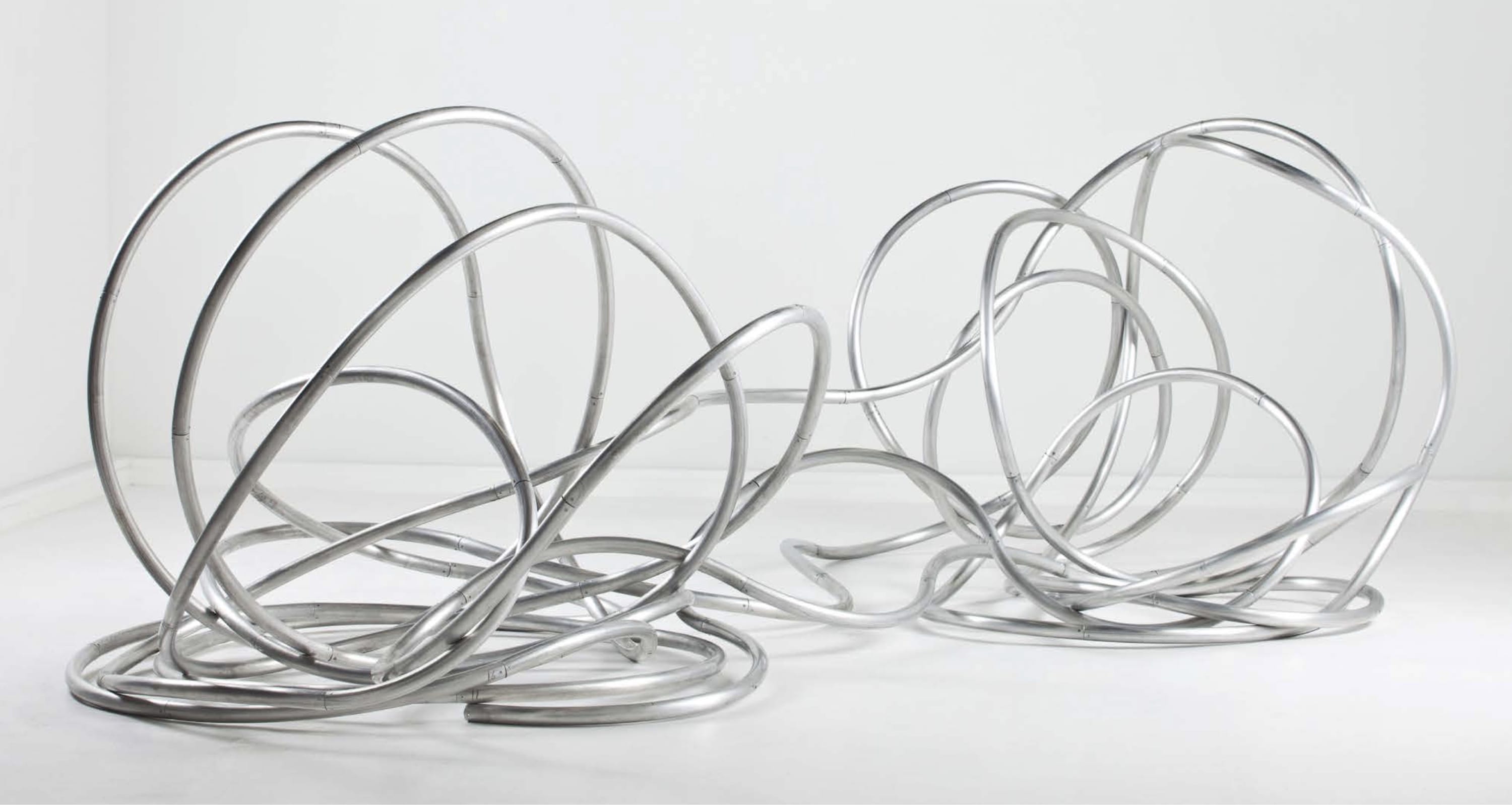 De Volder, 'Untitled #32,' 2008 Aluminum 80 x 80 x 235 in.