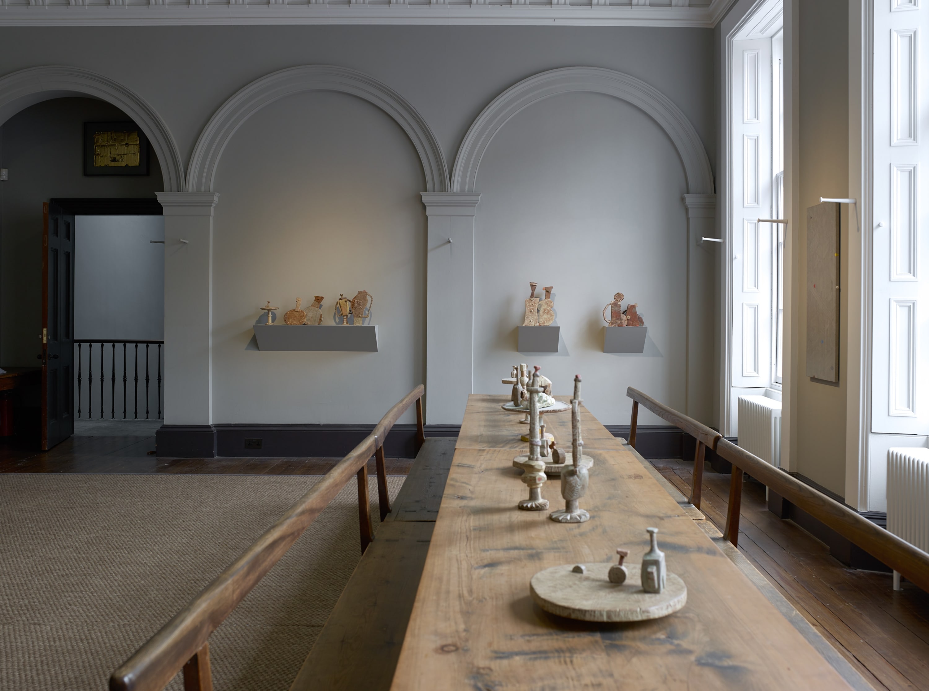 Installation of works by Joel Tomlin, the 'Feast Room', Ingleby, Edinburgh. Photograph: John McKenzie