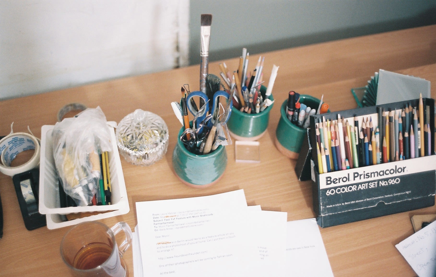 Studio View, Tehran, 2017. Photo by James Whineray