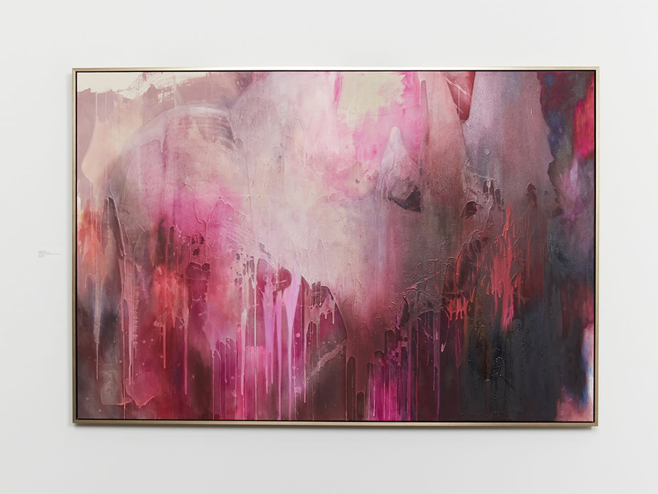PINK MOON II 2023. 48x72 inches