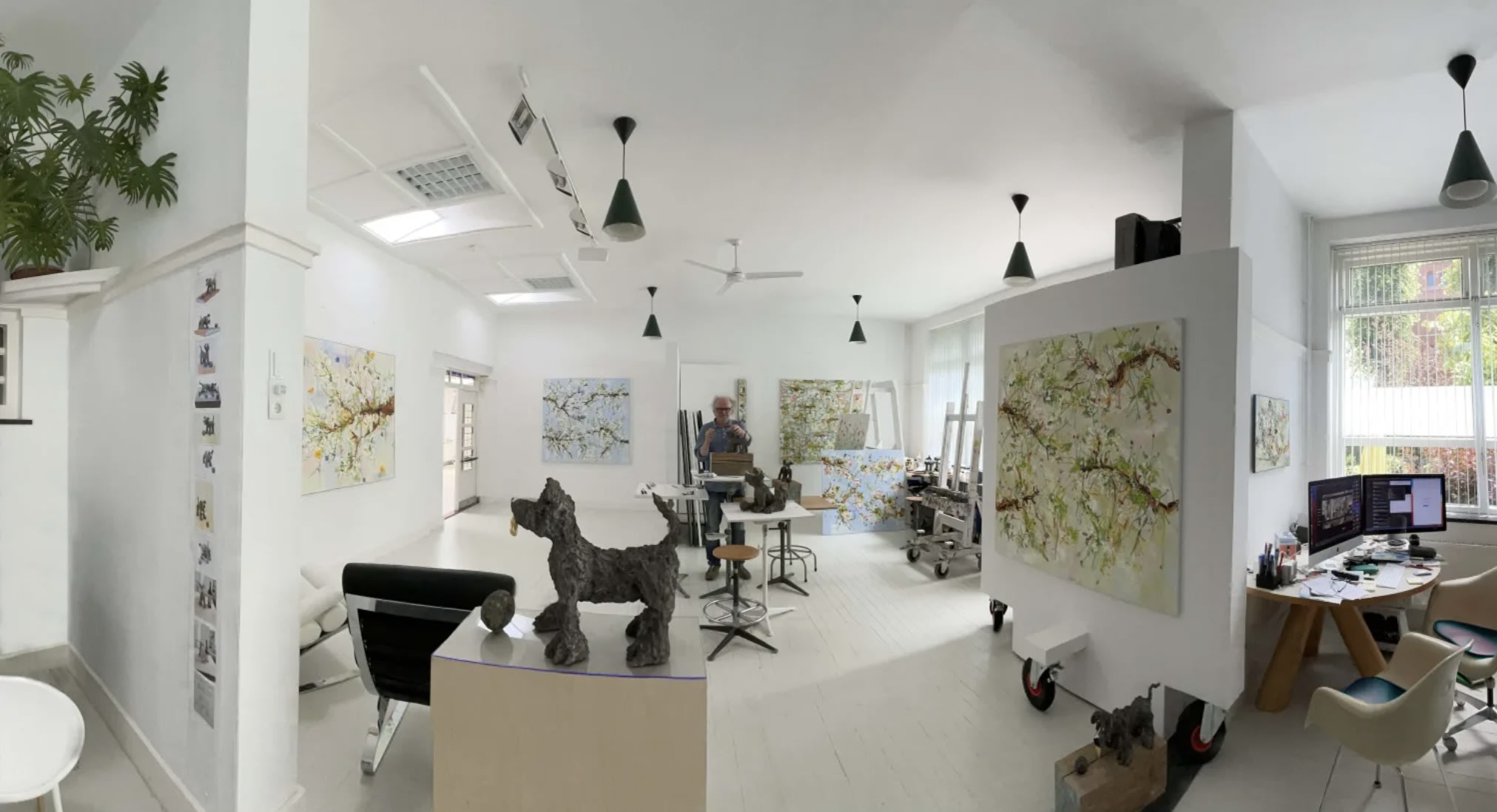 Peter Keizer's world is one of childhood memories, like a sunny afternoon in a field of flowers, like a dog...