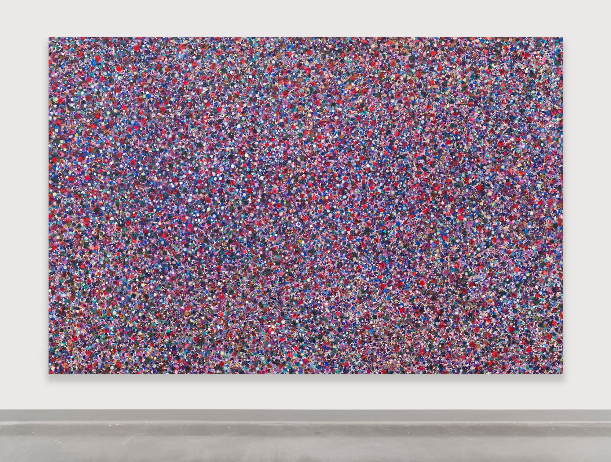 acrylic on linen 82 1/2 x 126 in. SOLD