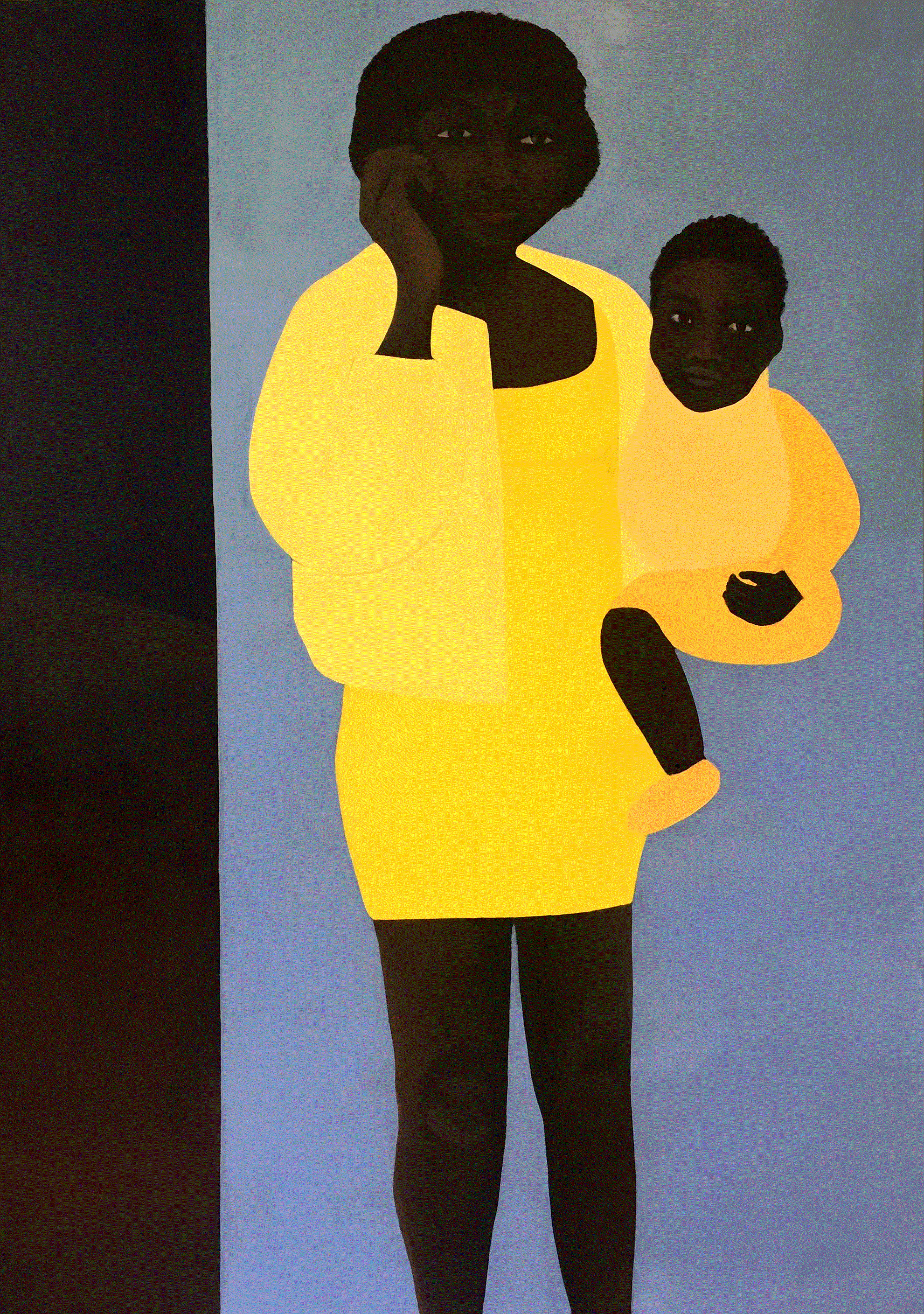 Could you select a piece of your work and tell us a bit about it? The painting Belleville. This mesmerizing...