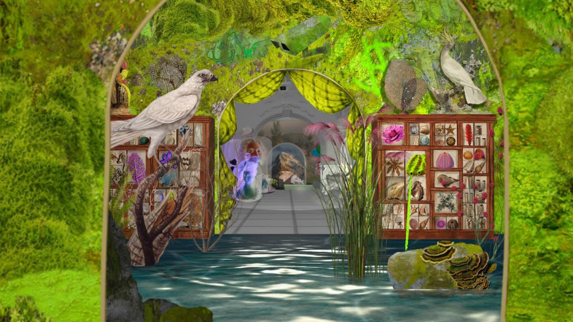 Joan Ross I Give You a Mountain [animation], 2018 HD video animation 6 min 30 sec edition of 10 +...