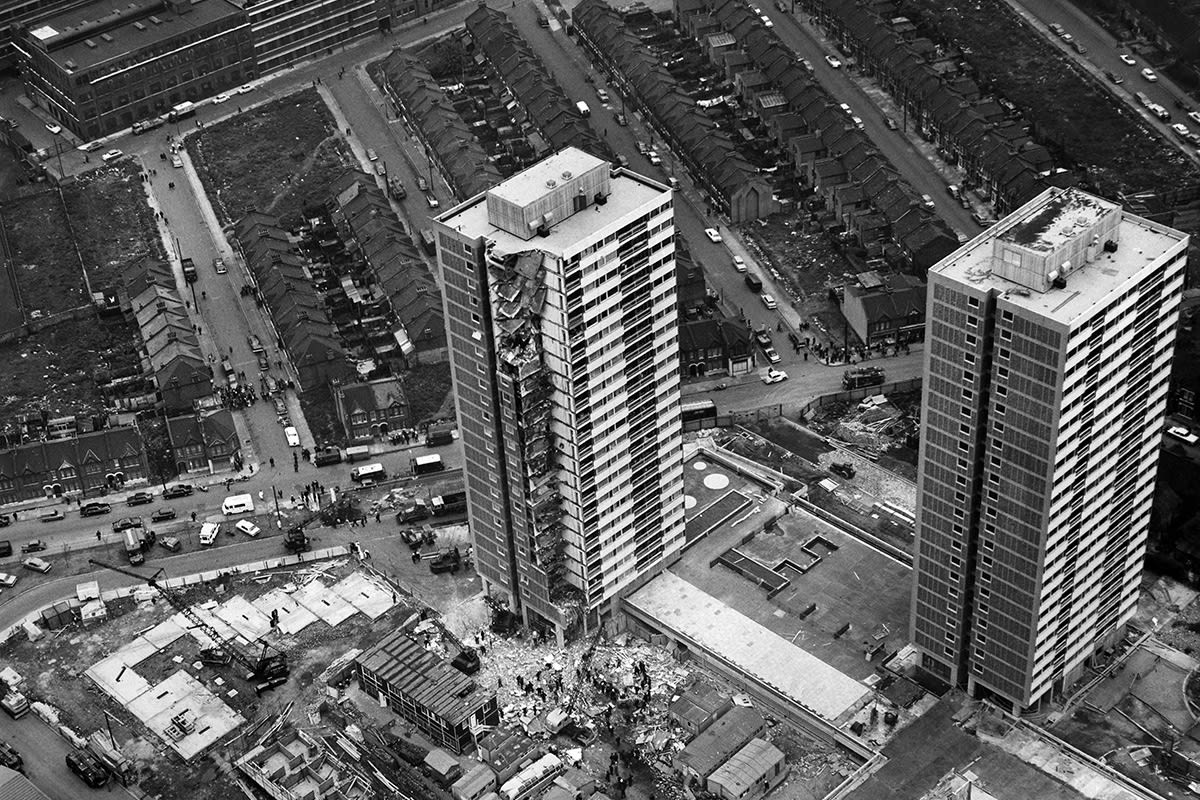 The collapse of Ronan Point 16 May 1968