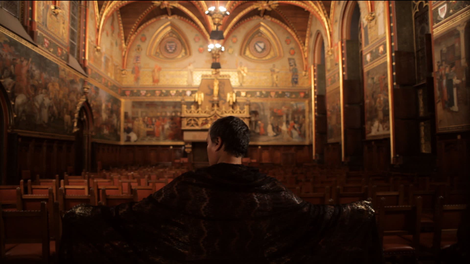 Berni SEARLE Interlaced, 2011 Three-channel video projection HD video, sound, colour, synchronised 8 minutes 30 secs Edition of 5 +...