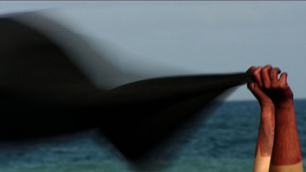 Berni SEARLE SEEKING REFUGE, 2008 Single channel video projection Colour, sound 5 minutes 56 secs Edition of 5 + 2...