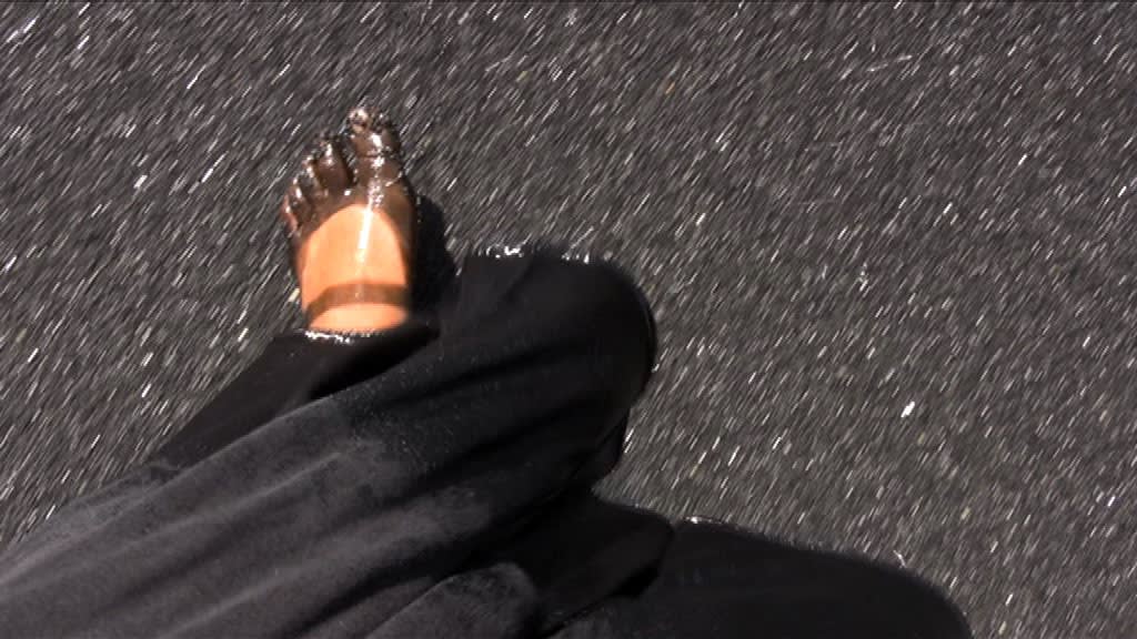 Berni SEARLE SEEKING REFUGE, 2008 Single channel video projection Colour, sound 5 minutes 56 secs Edition of 5 + 2...