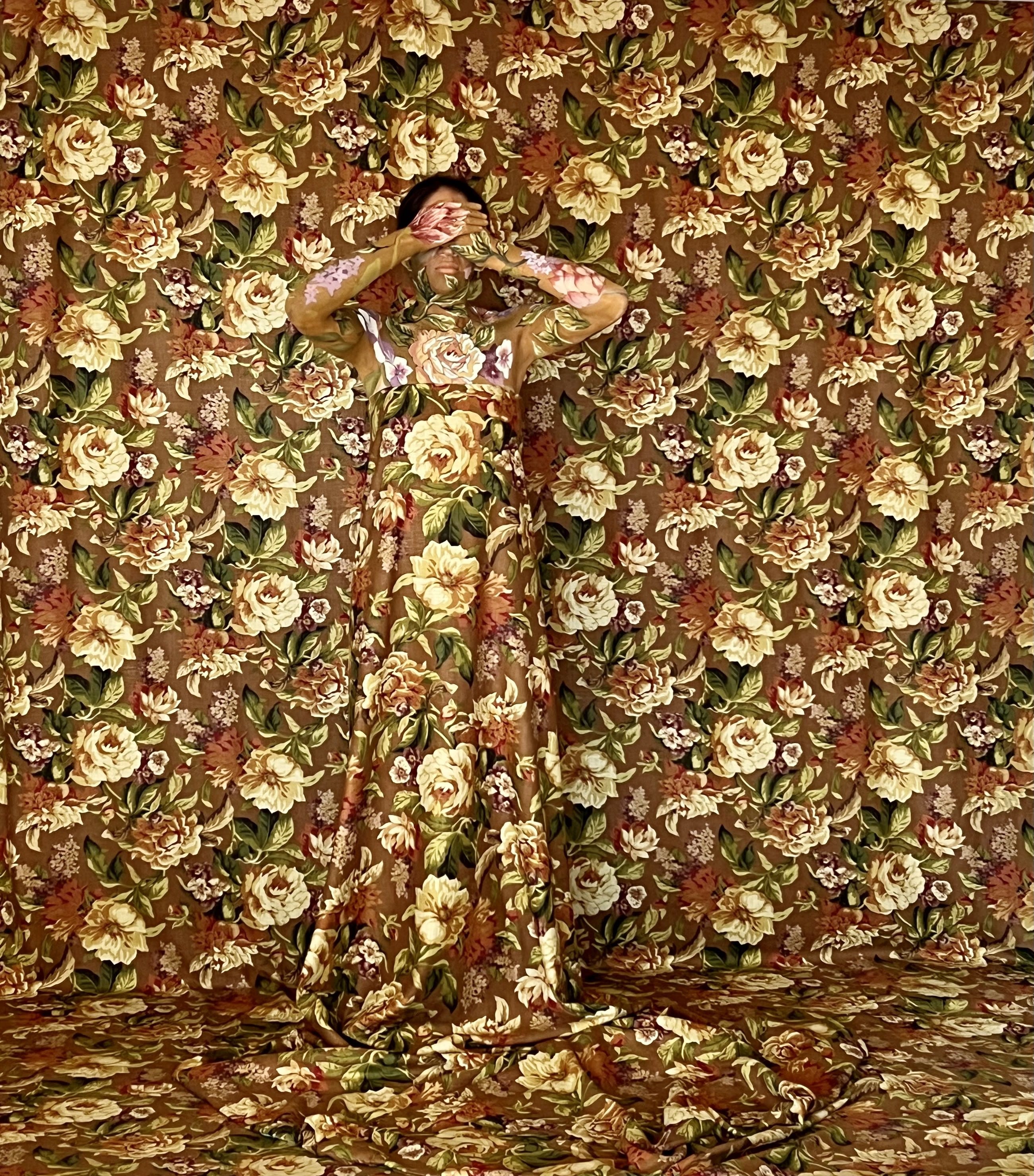 Cecilia Paredes Rose Garden, 2023 Signed and dated on the reverse Photo performance inkjet print 55 x 38 in 139.7...