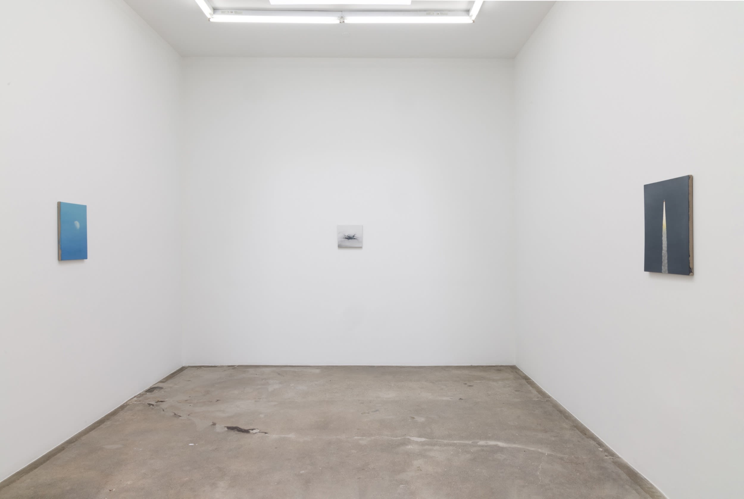 Powell install images of paintings