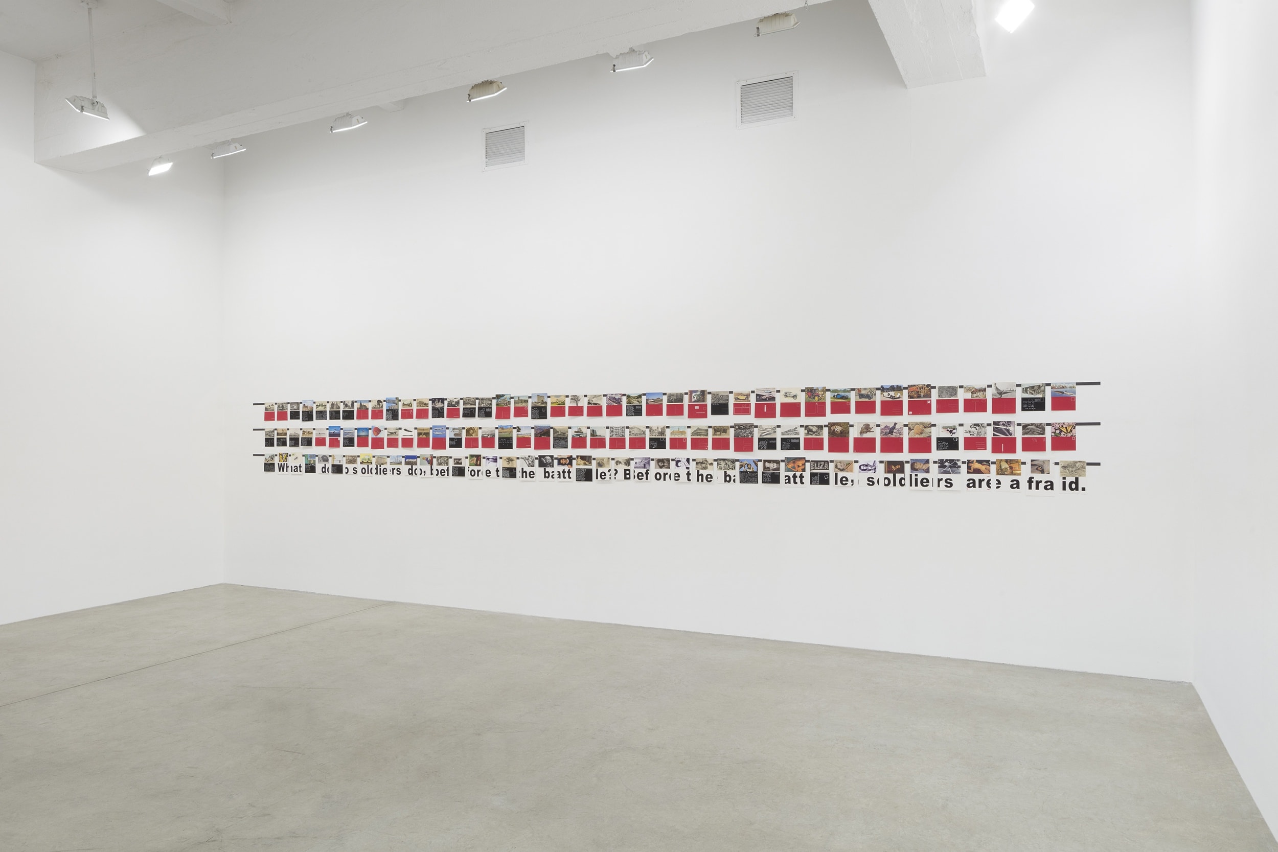 postcard installation