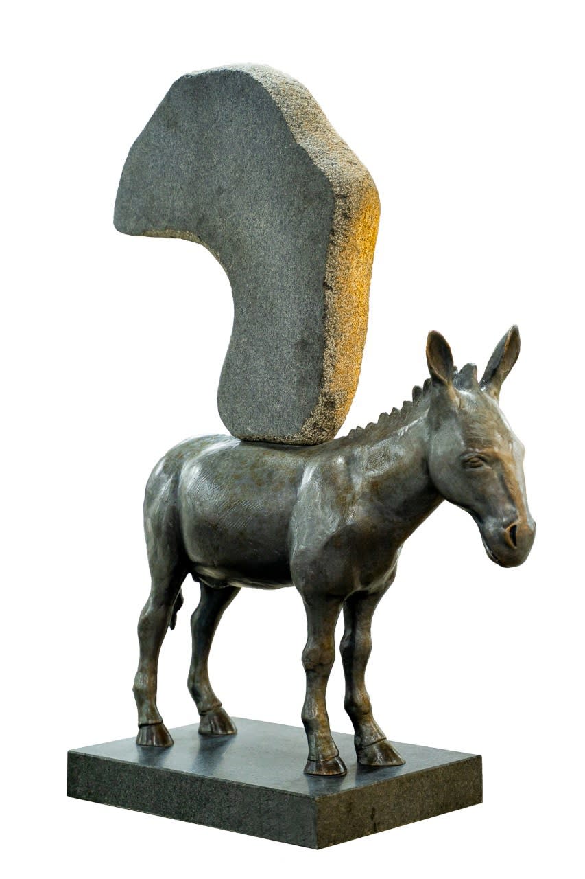 Simon Zitha Mahlavezulu, 2020 Bronze 76 x 34.5 x 99 cm (C003603) R 230,000.00