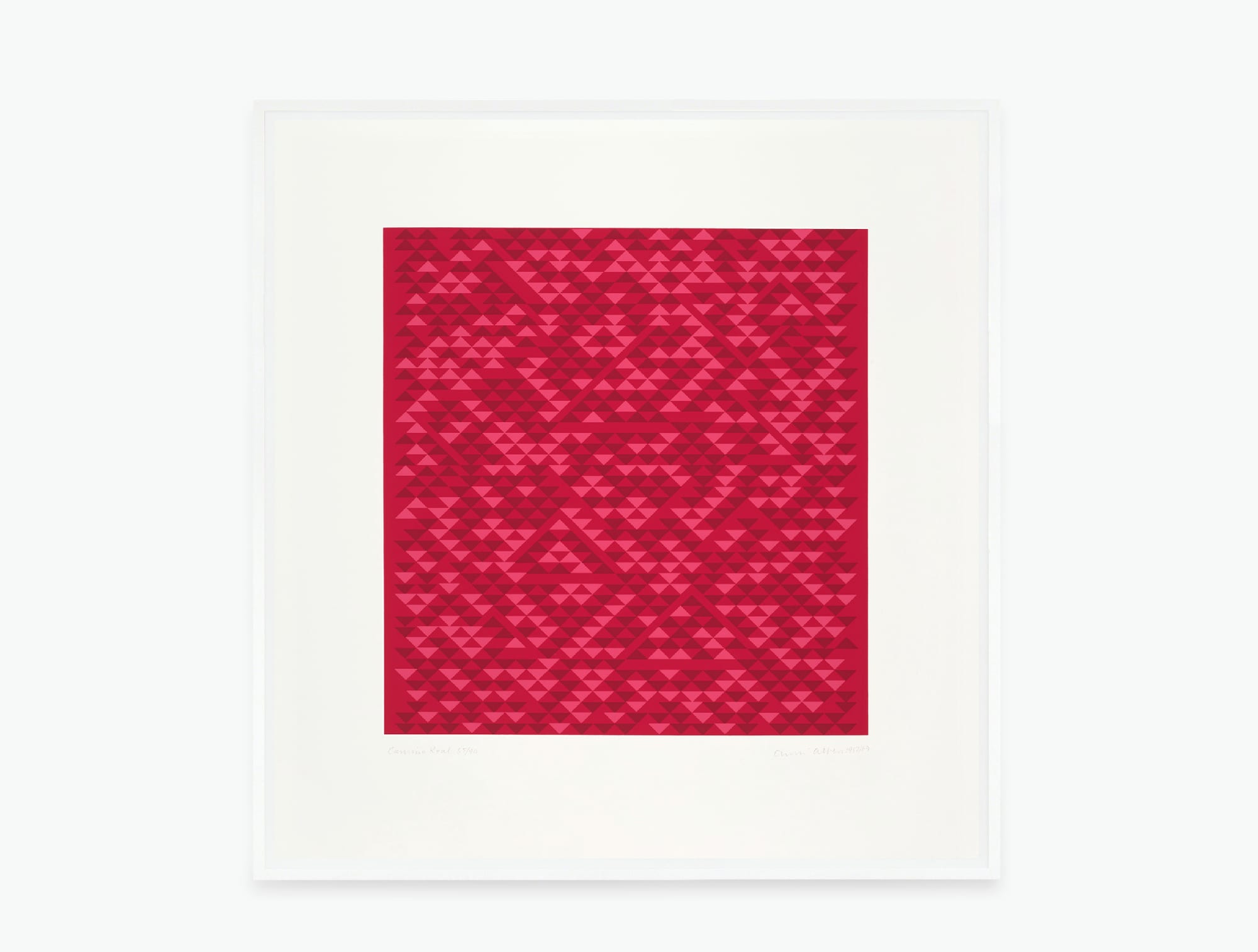 Anni Albers, Camino Real, 1967-1969