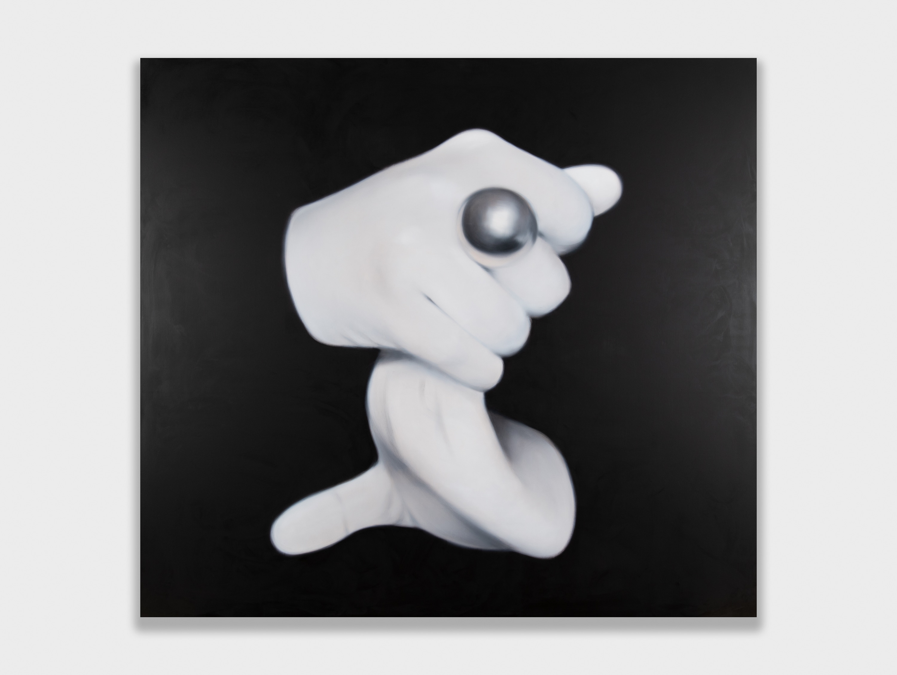 Alexis Ralaivao Le Raffinement Est Chose Froide, 2025 oil on canvas 78 3/4 x 86 5/8 inches 200 x 220...