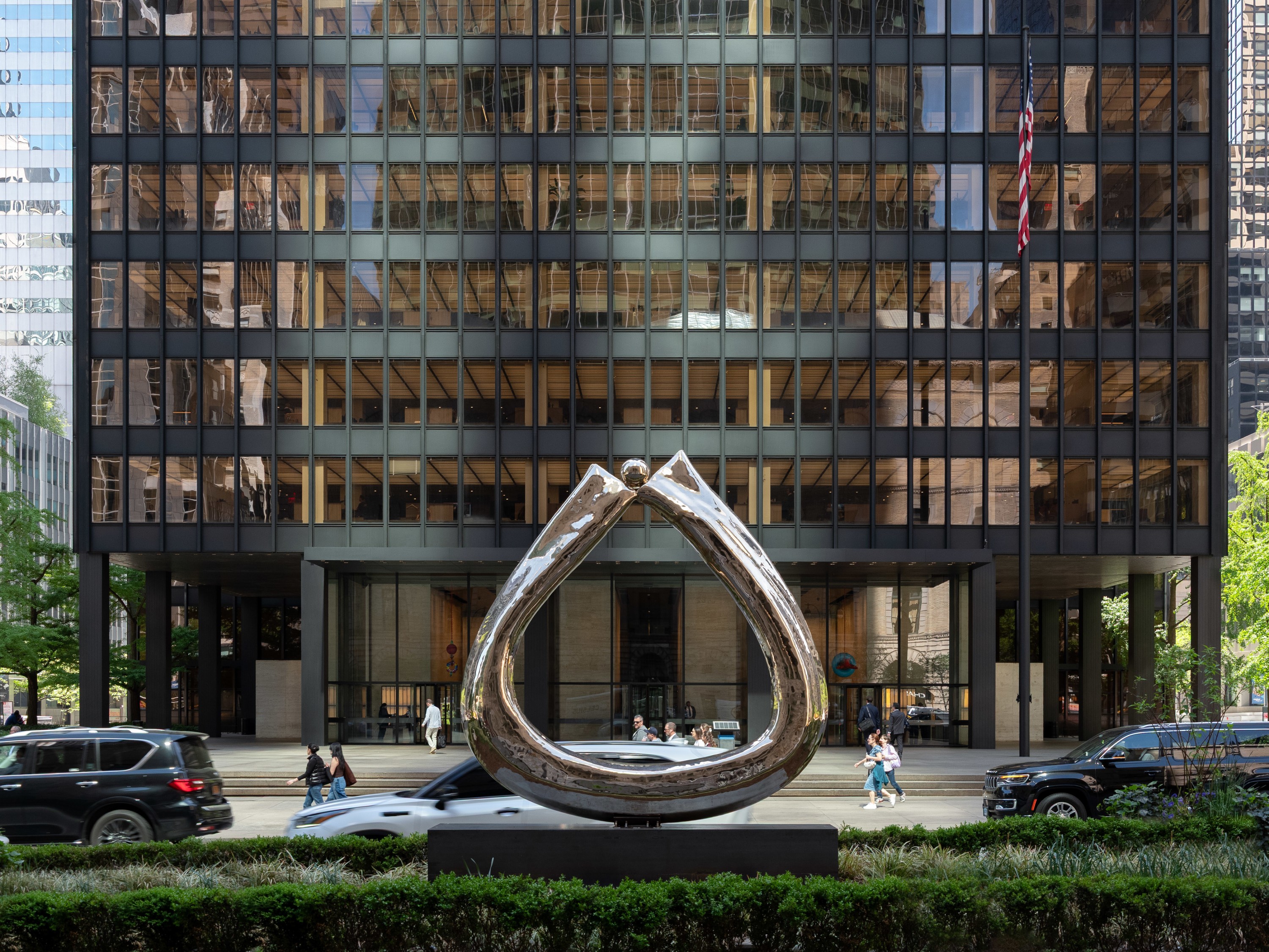 Alma Allen Not Yet Titled, 2025 bronze 118 1/8 x 116 1/8 x 20 7/8 inches 300 x 295 x...