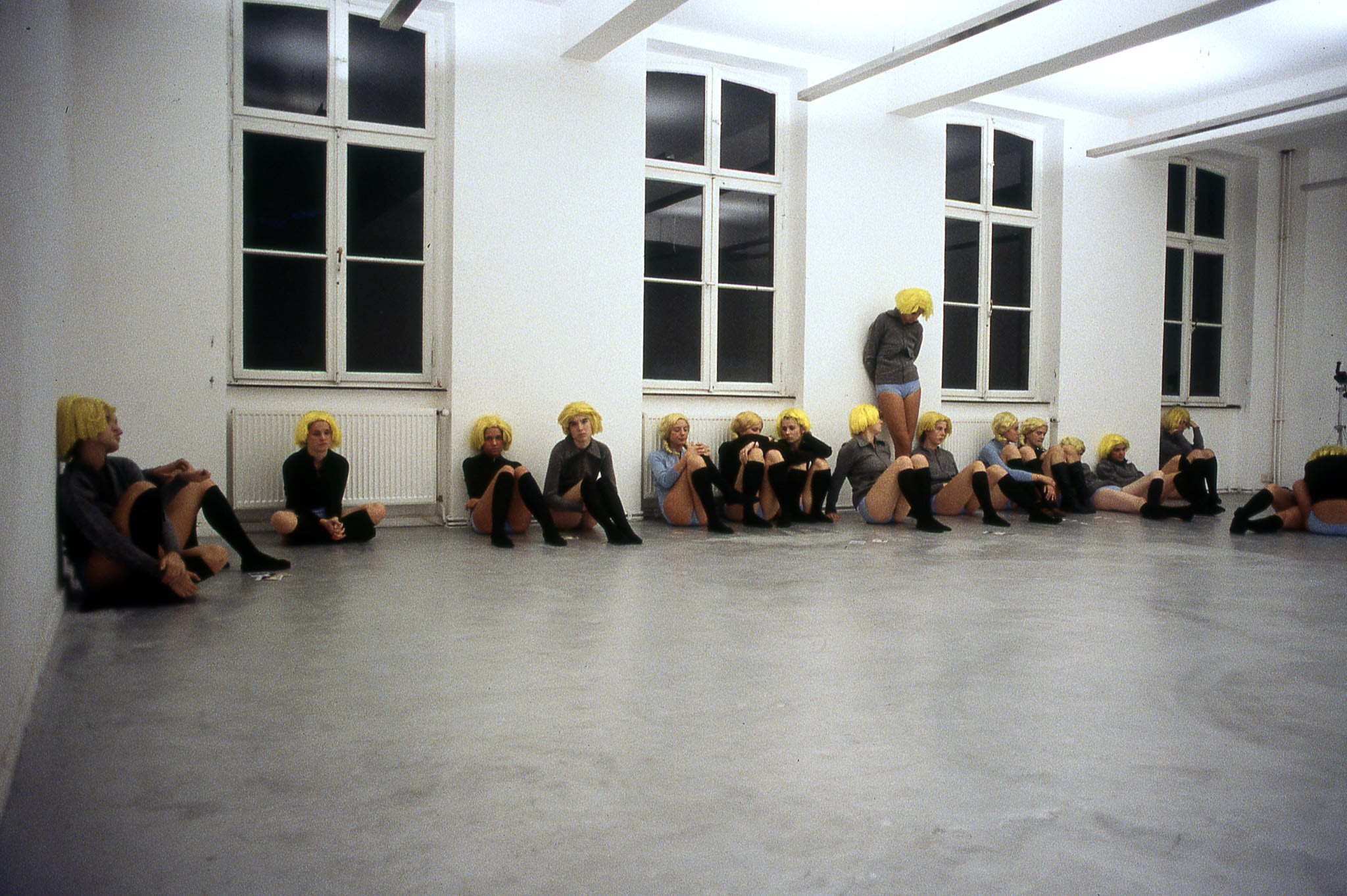 Ein Blonder T. Vanessa Beecroft