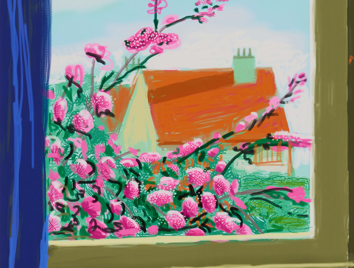 David Hockney's iPad Drawings Five Things to Know