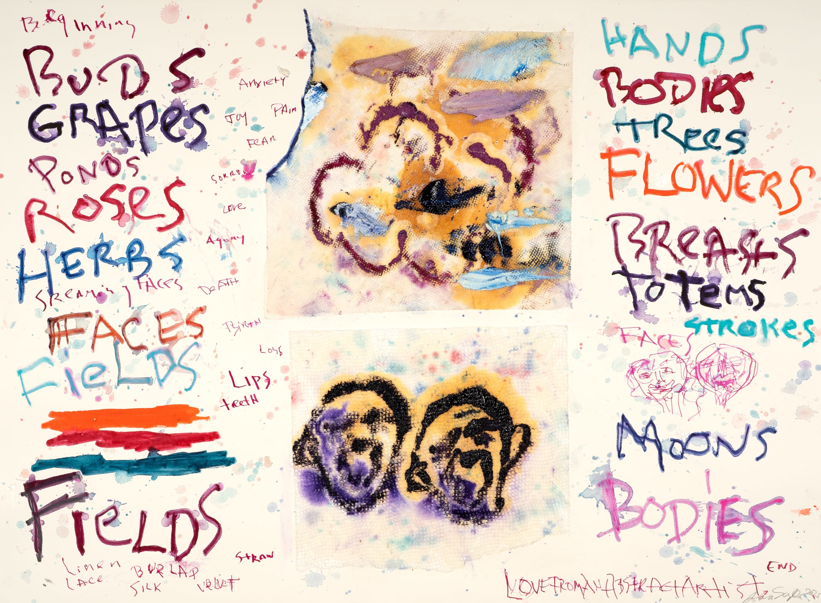 Joan Snyder Love from an Abstract Artist