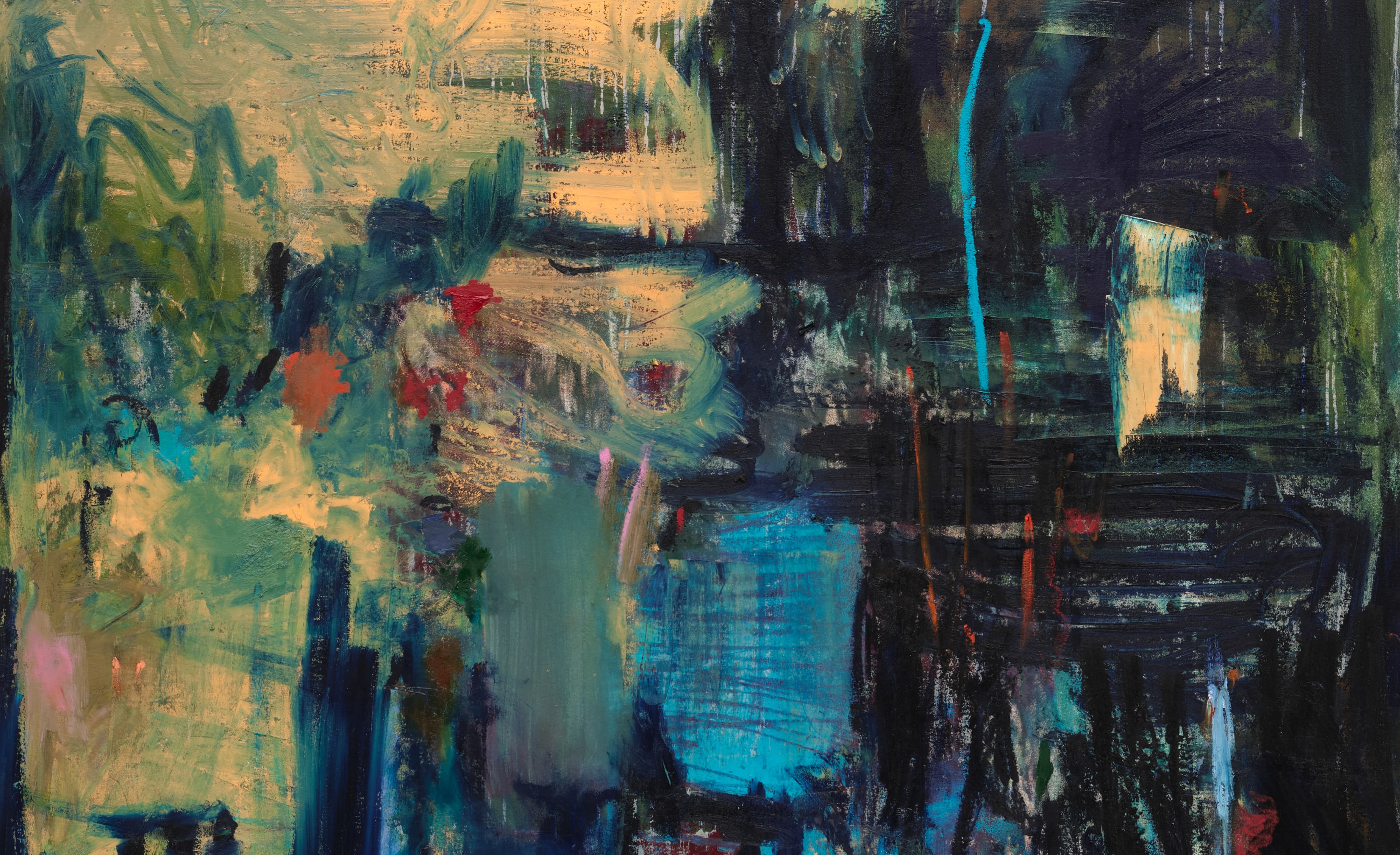 Megan Rooney Yellow Yellow Blue