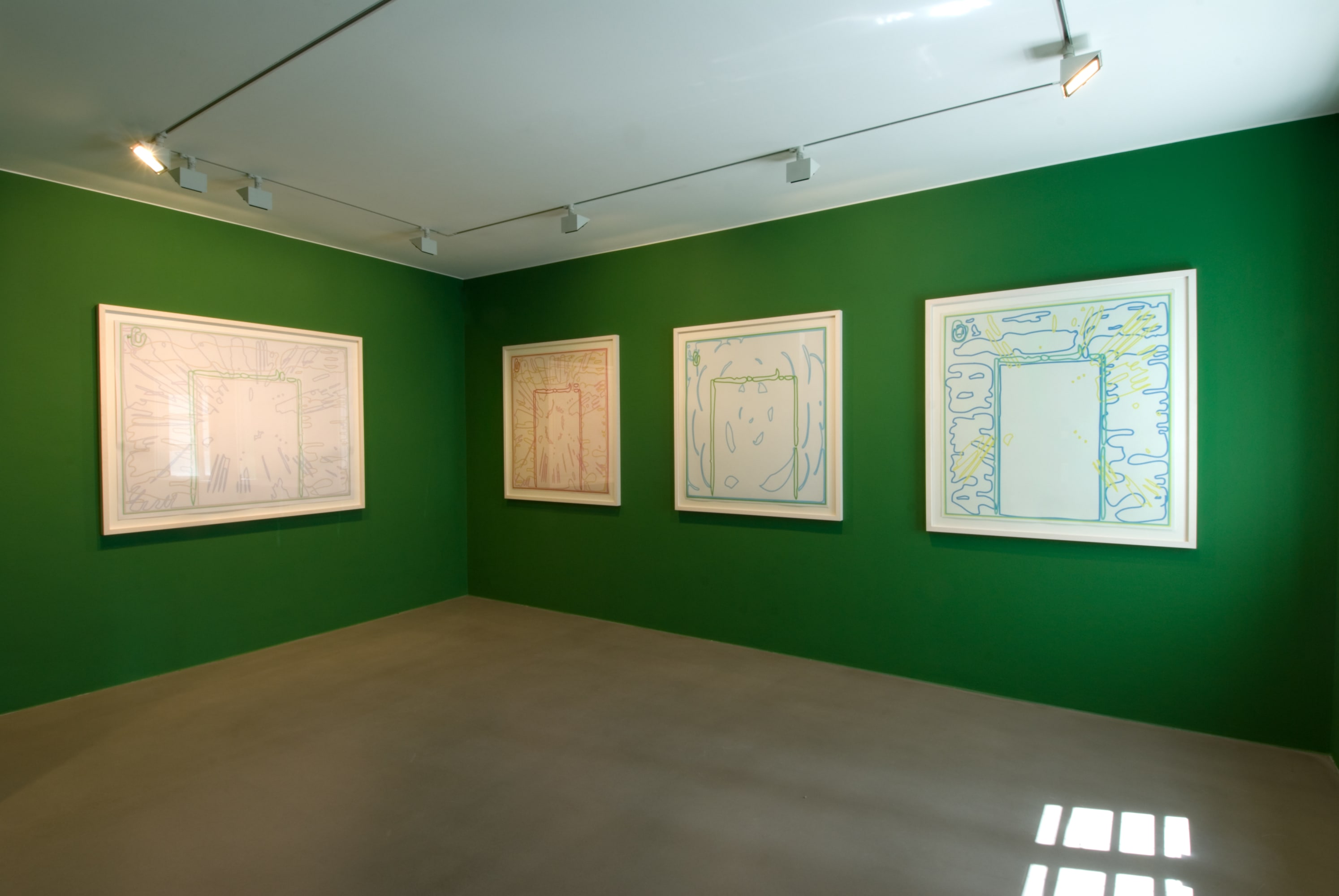 Peter Halley: Monotypes, Galerie Thaddaeus Ropac Salzburg, 2008