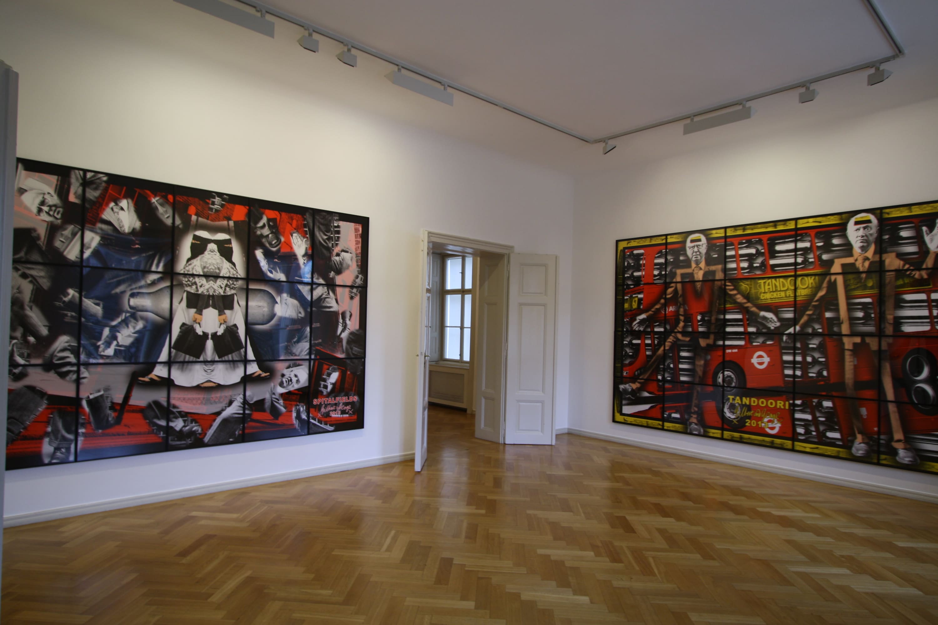 Gilbert & George: Scapegoat Pictures, Galerie Thaddaeus Ropac Salzburg, 2015