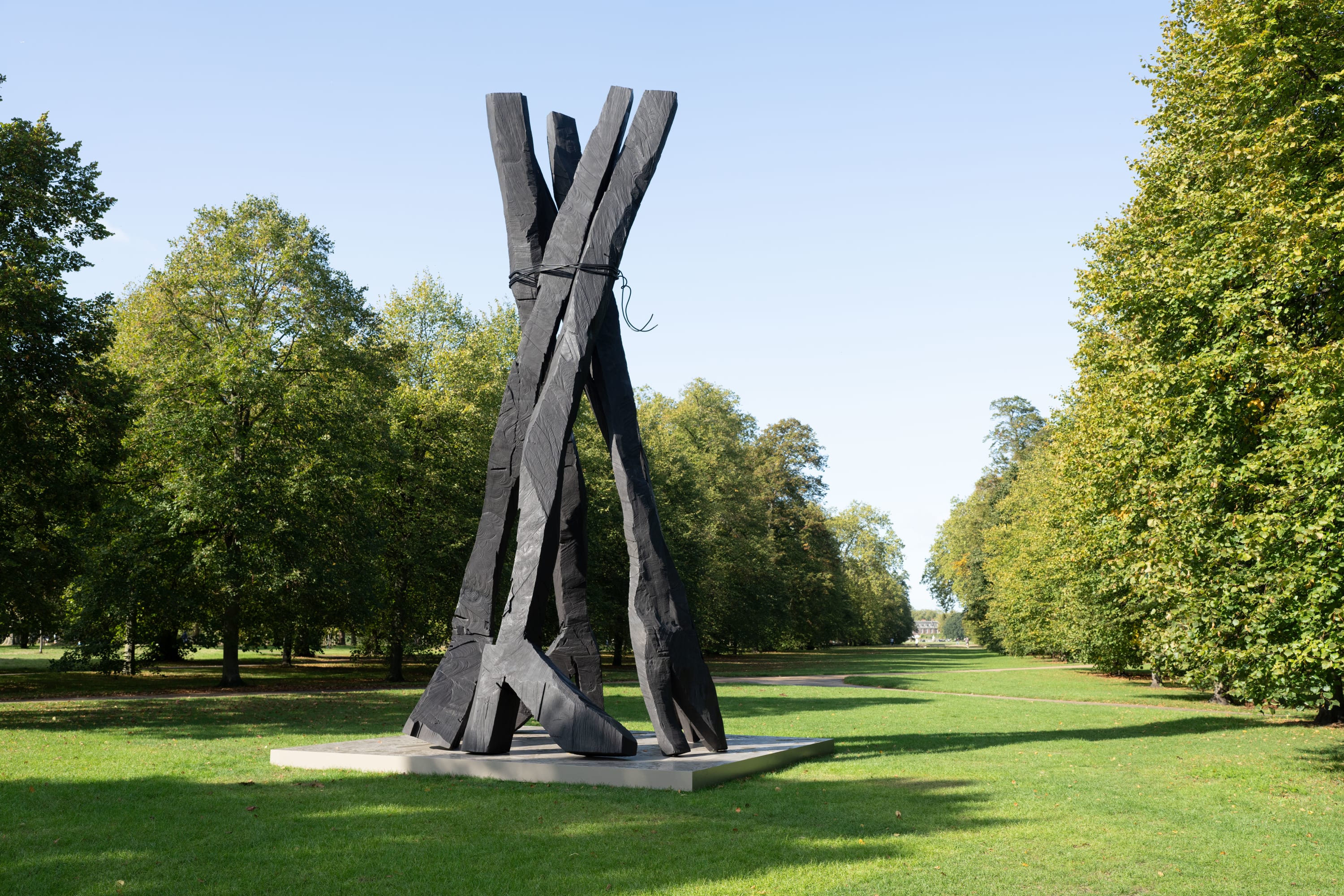 ‘An oxymoron of frailty' Georg Baselitz’s golem-like sculptures settle into the Serpentine