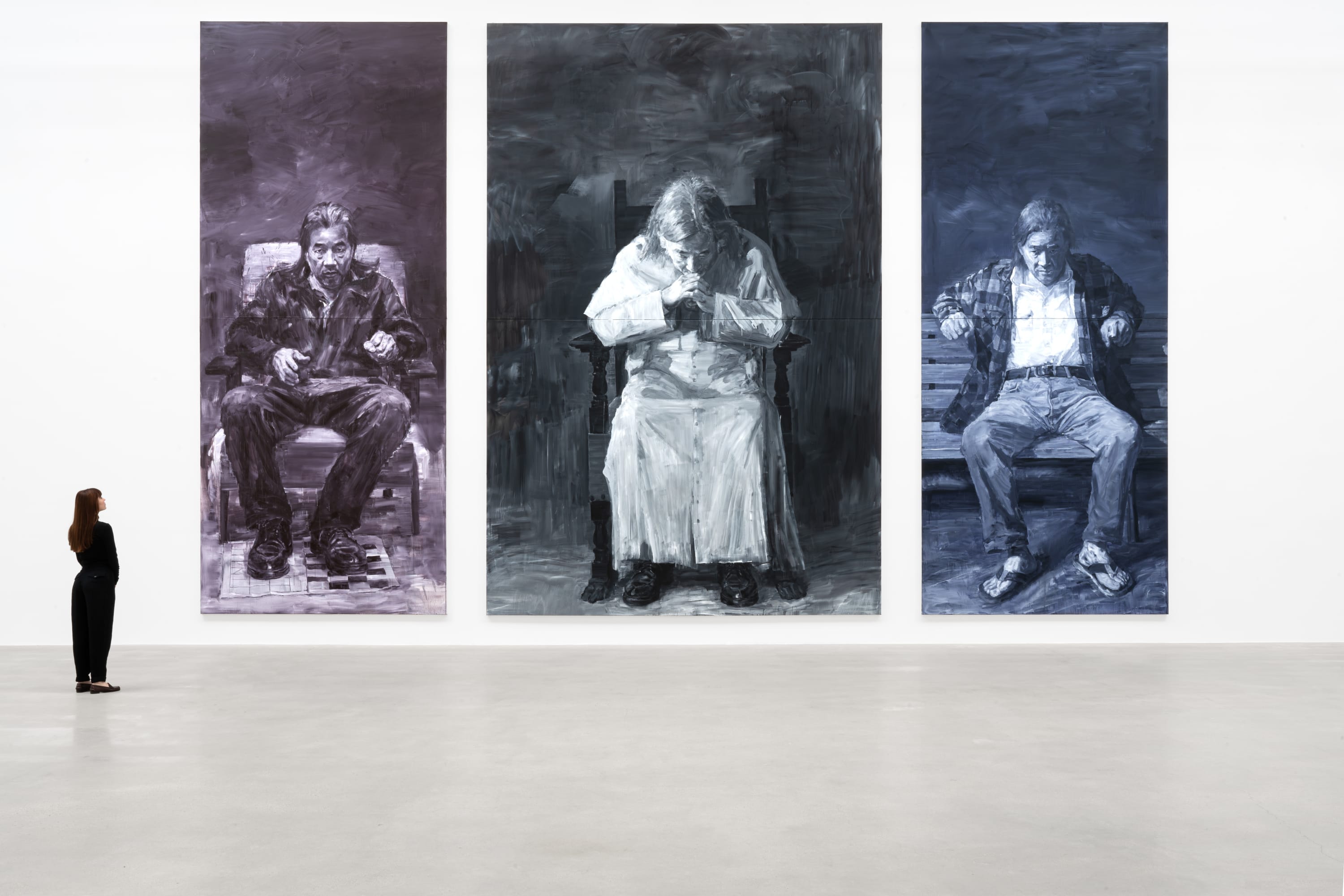 'In Pantin, painter Yan Pei-Ming explores human animality' Exhibition review by Philippe Dagen