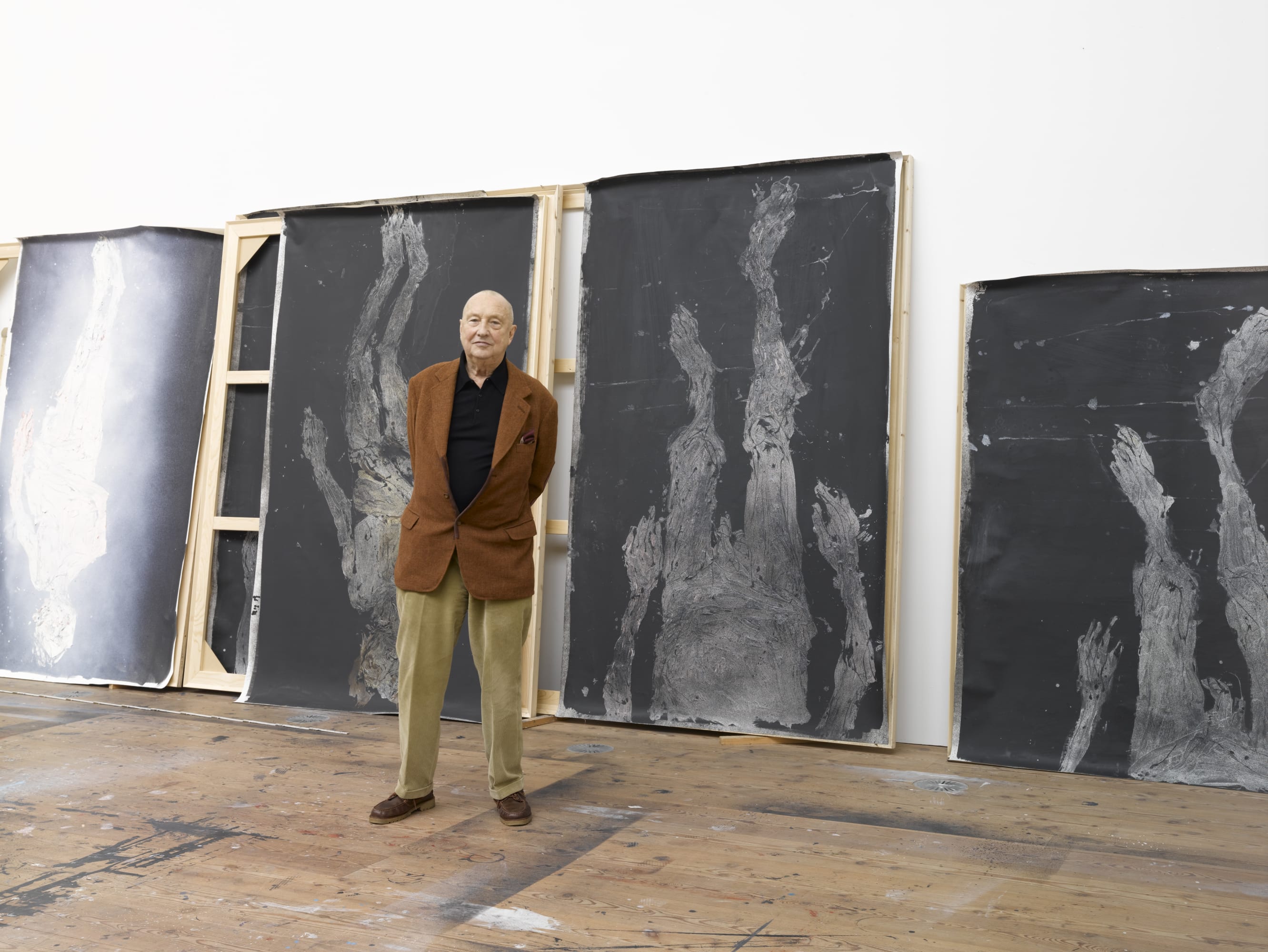 Georg Baselitz interviewed by Laure Adler In 'L'heure bleue' on France Inter