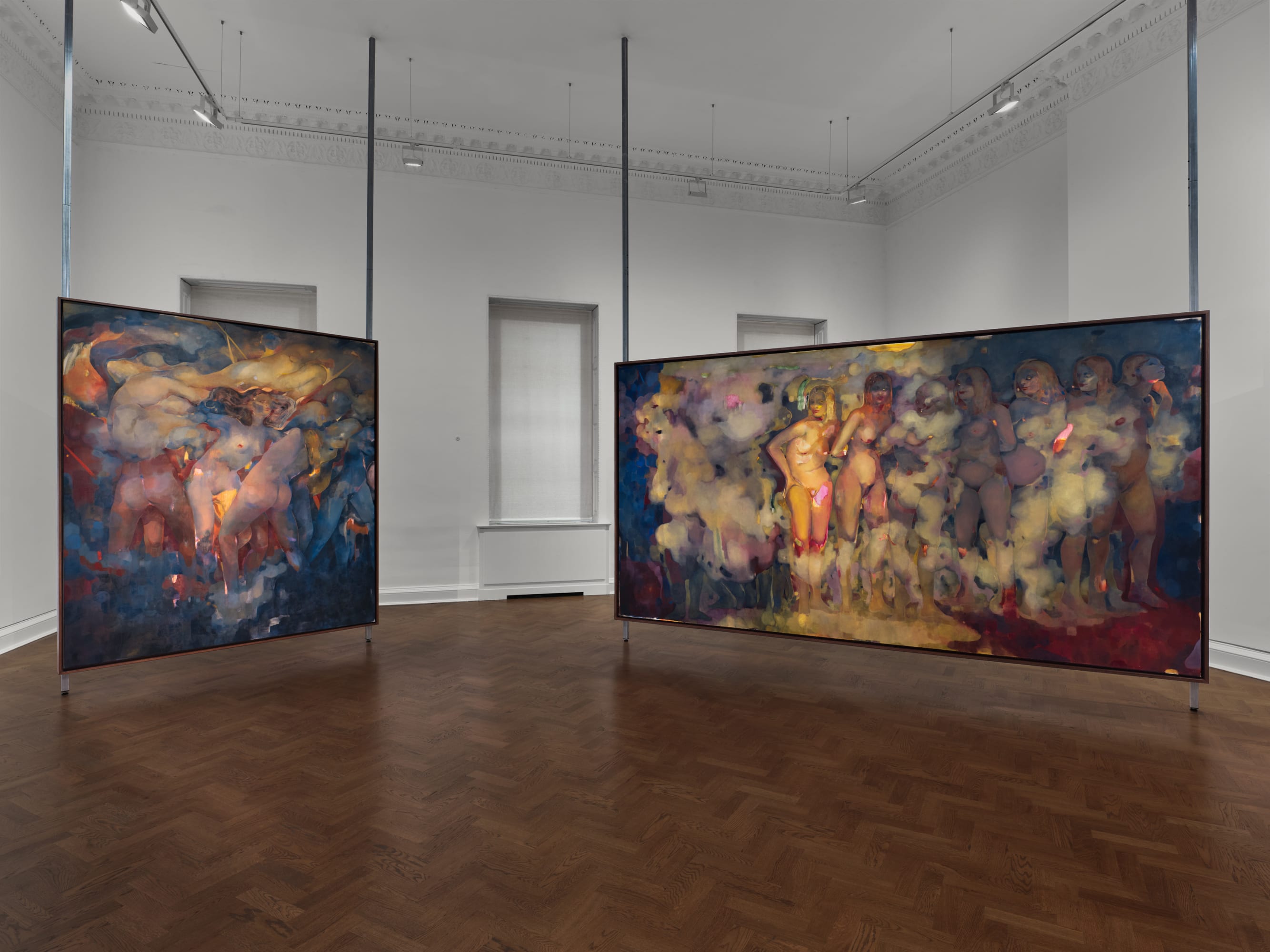 Eva Helene Pade: Søgelys Don't miss Eva Helene Pade’s choreography of color and desire at Thaddaeus Ropac