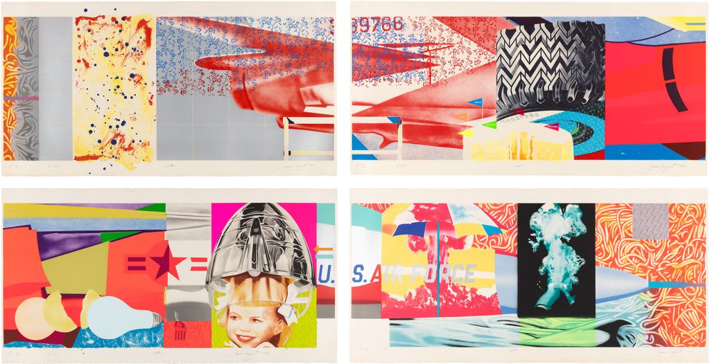 James Rosenquist’s ‘F-111 (south) (west) (north) (east) (G. 73)’ Artnet's 'Work of the Week'