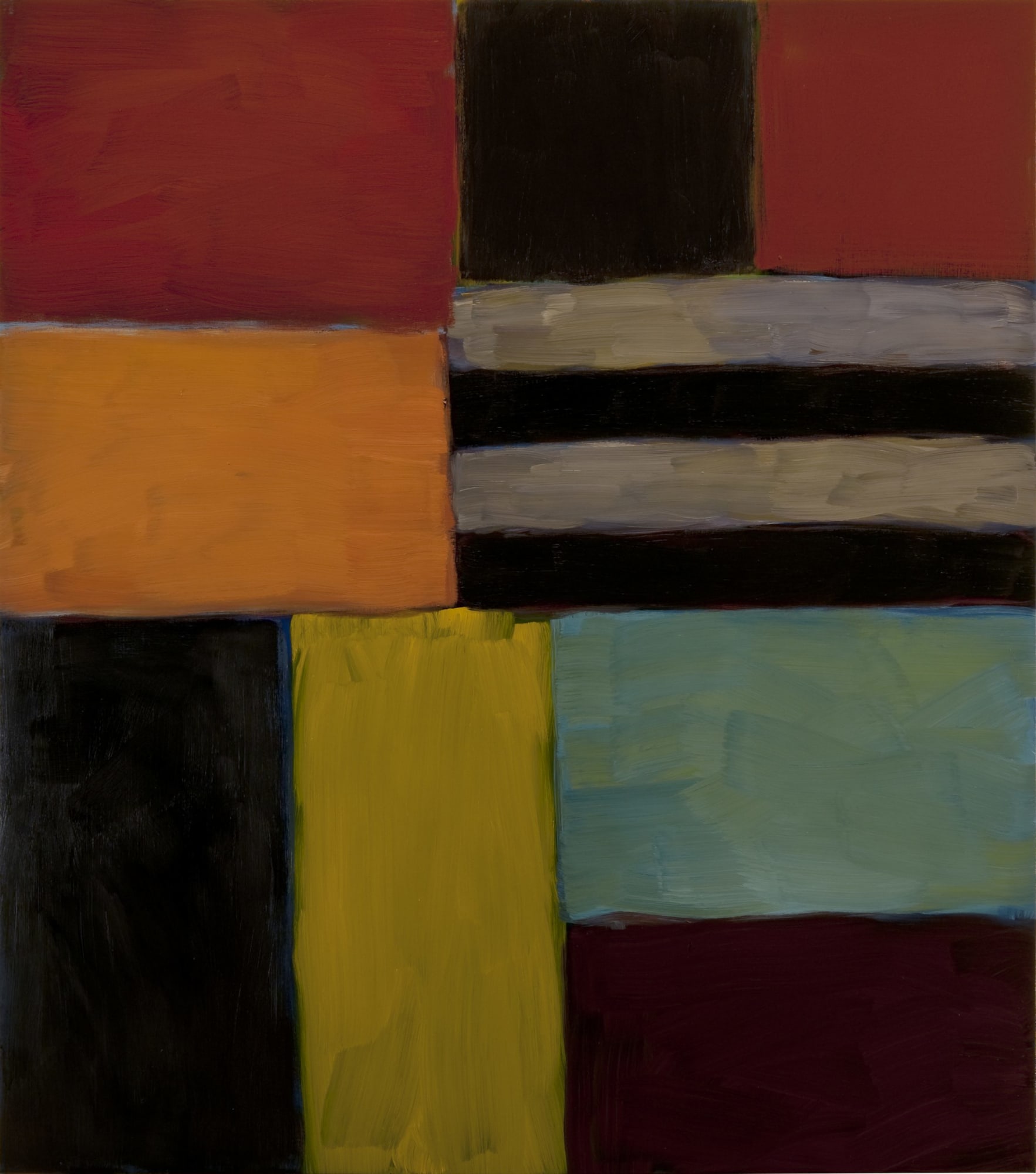 Sean Scully: Géographies Solo exhibition at the Ludwig Museum