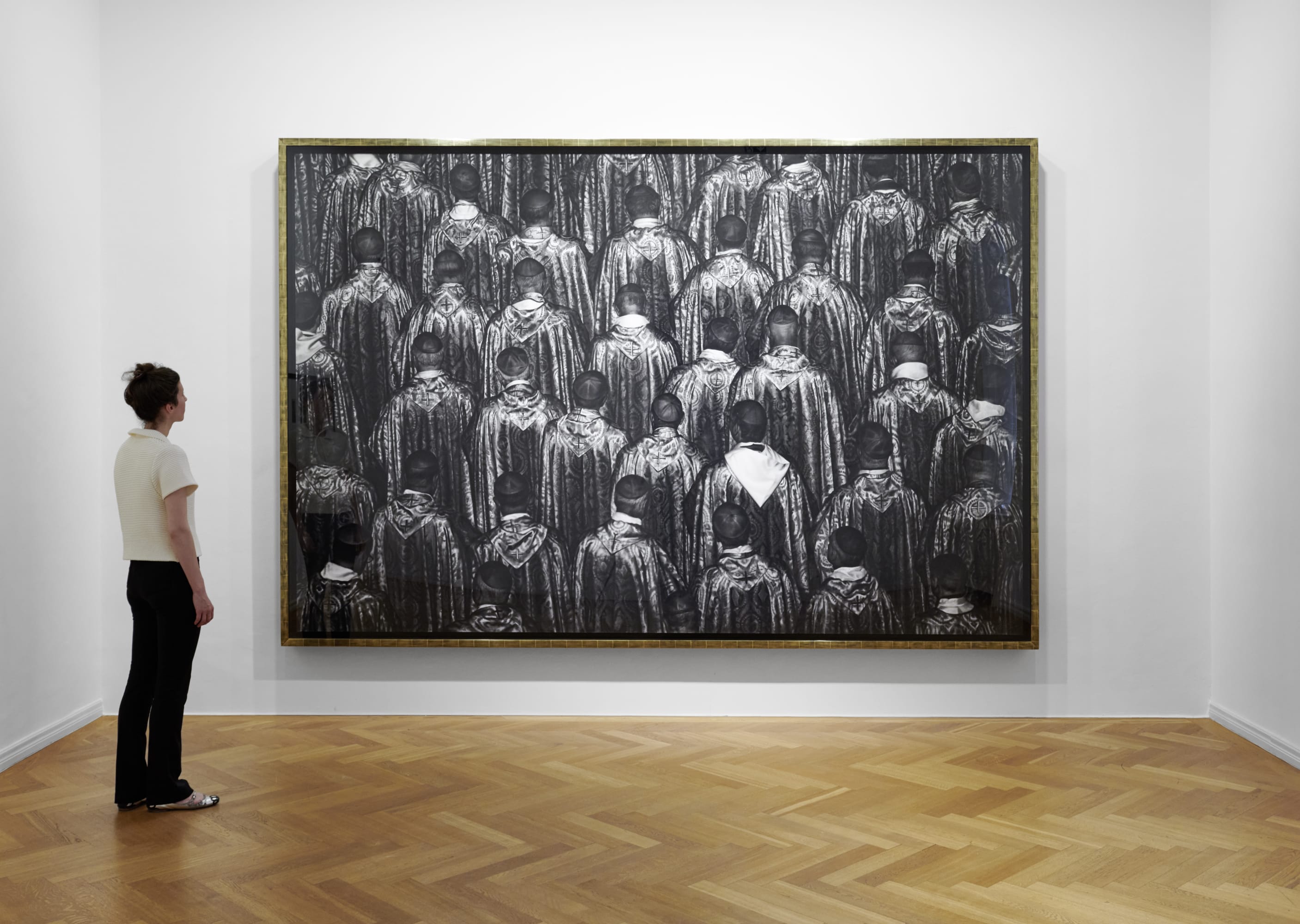 Robert Longo Untitled (Vatican Bishops)