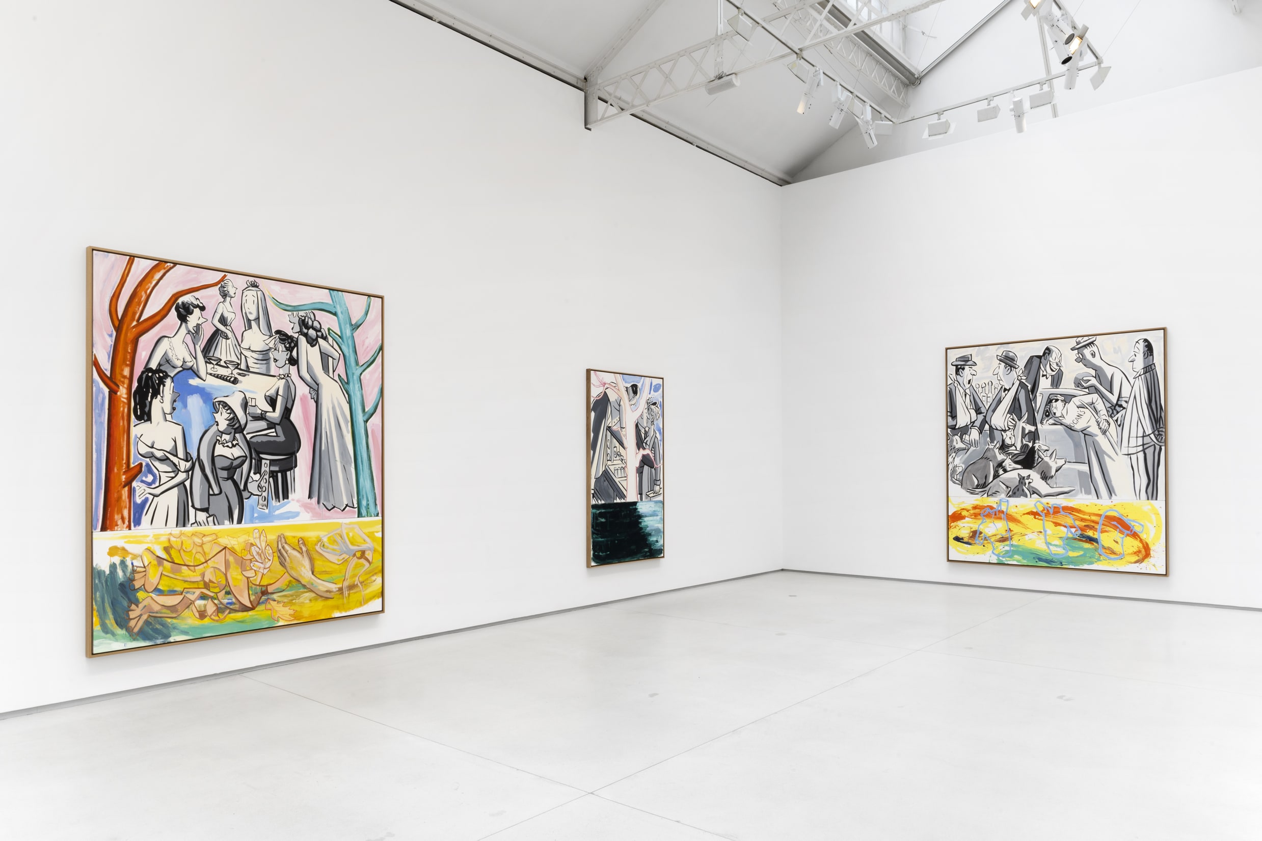 David Salle Tree of Life, This Time with Feeling